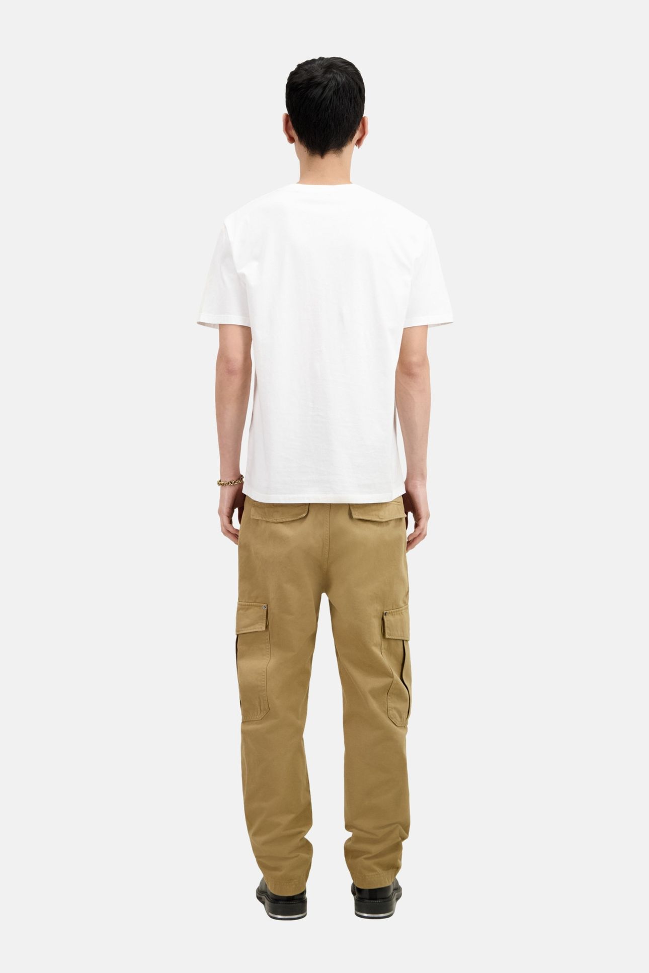 T-SHIRT WITH VINTAGE PRINT ON THE FRONT WHITE 3
