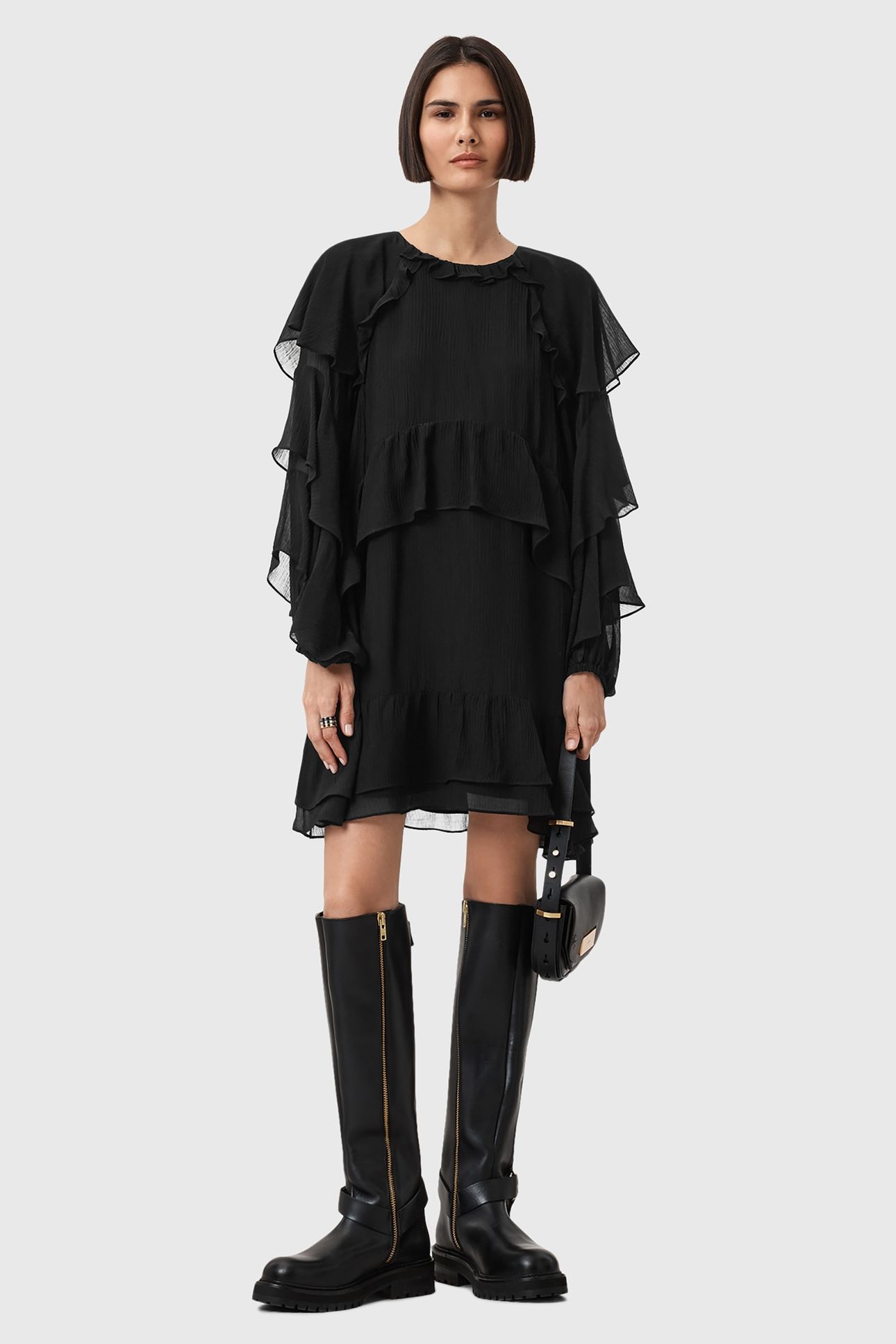LISSIE DRESS BLACK 1