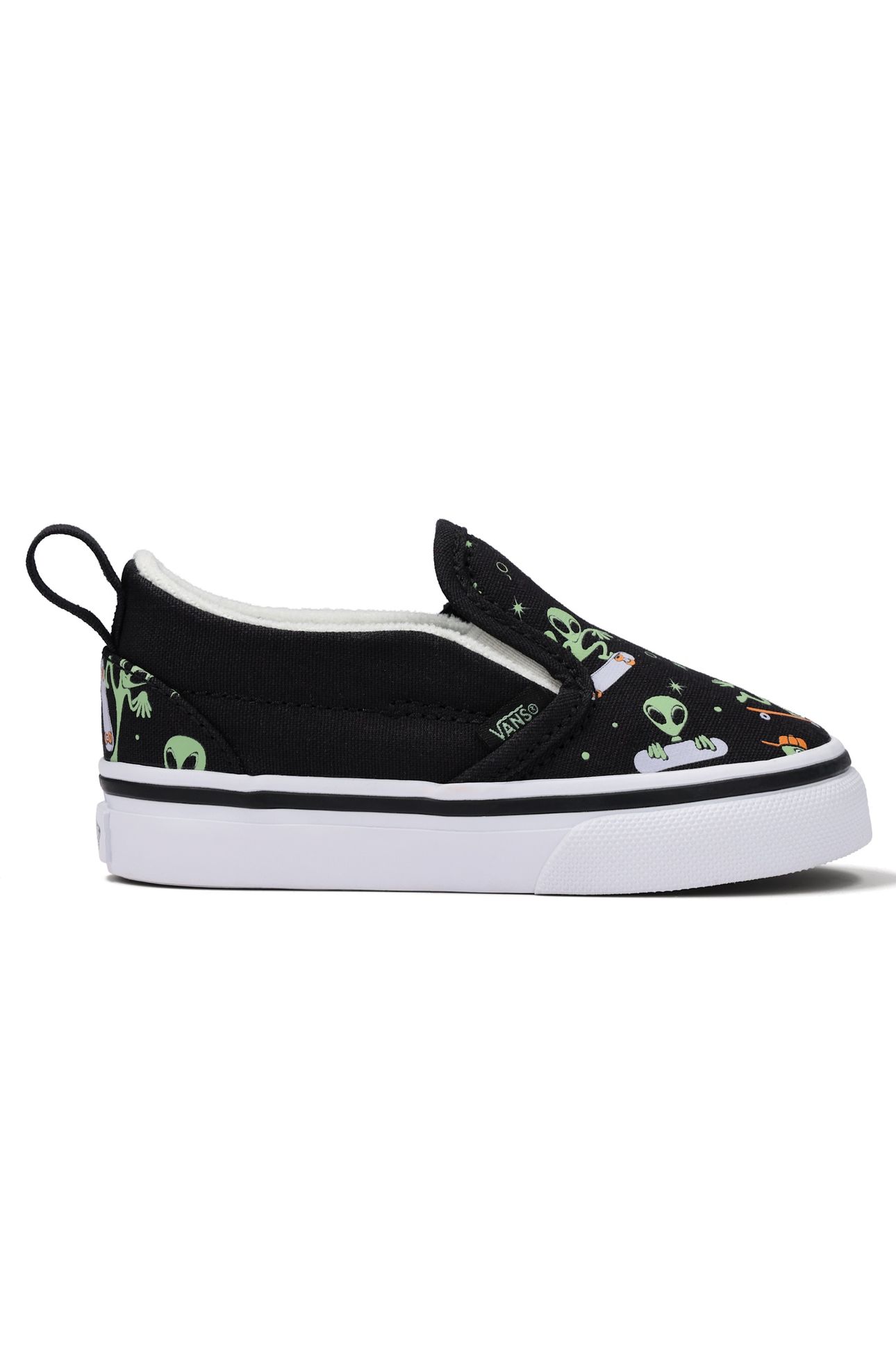 TODDLER SLIP-ON V BLACK 1