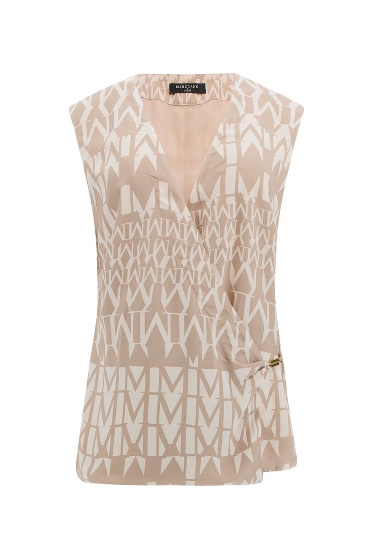 BRITNEY WRAP W/ CHAI GEOMETRIC MONOGRAM B 4