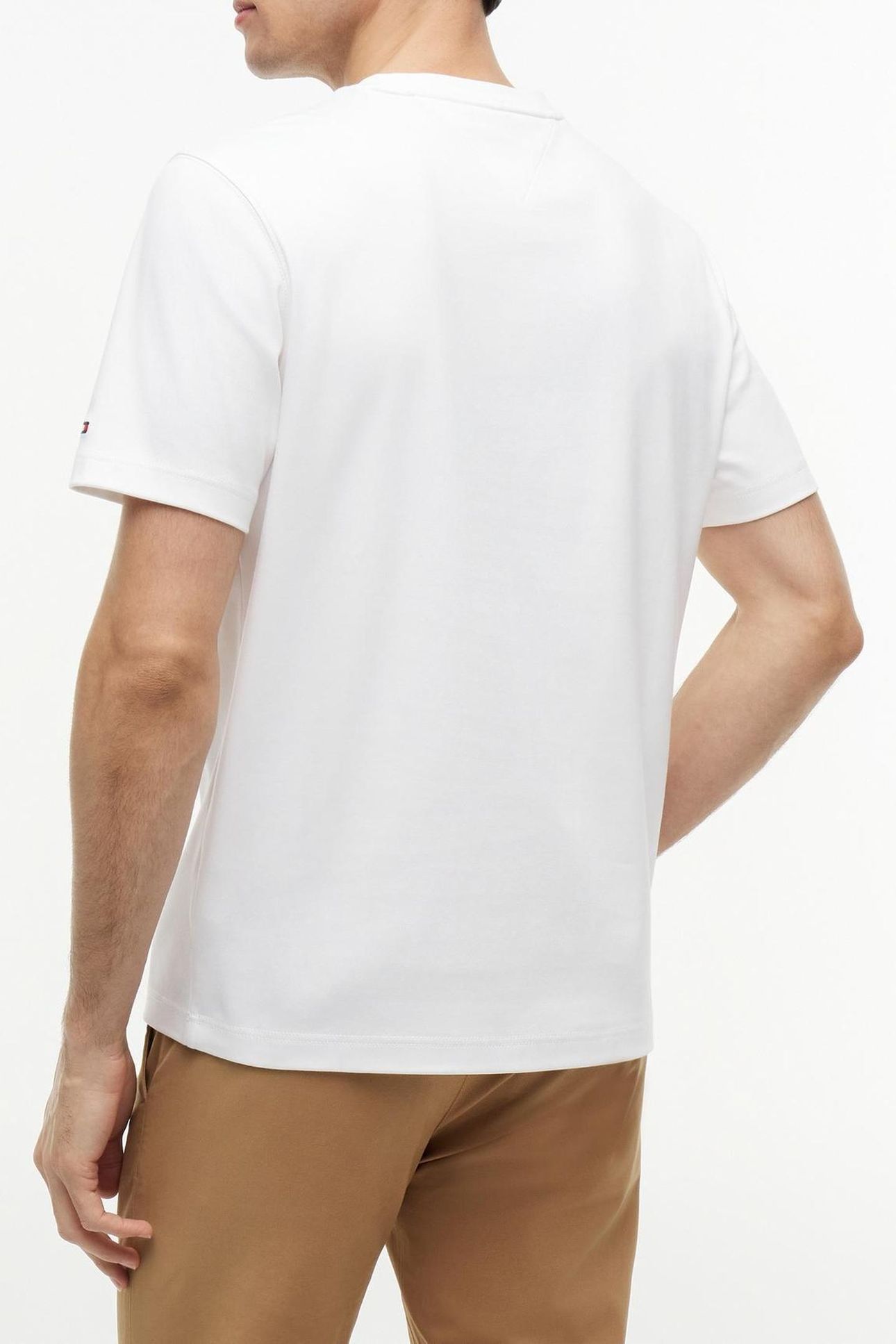 BRAND LOVE GOLD INTERLOCK T-SHIRT WHITE 2