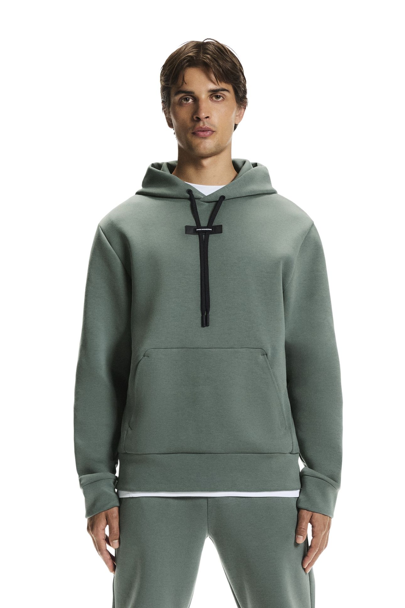 FOCUS TECH HOODIE 1 OLIVE 1