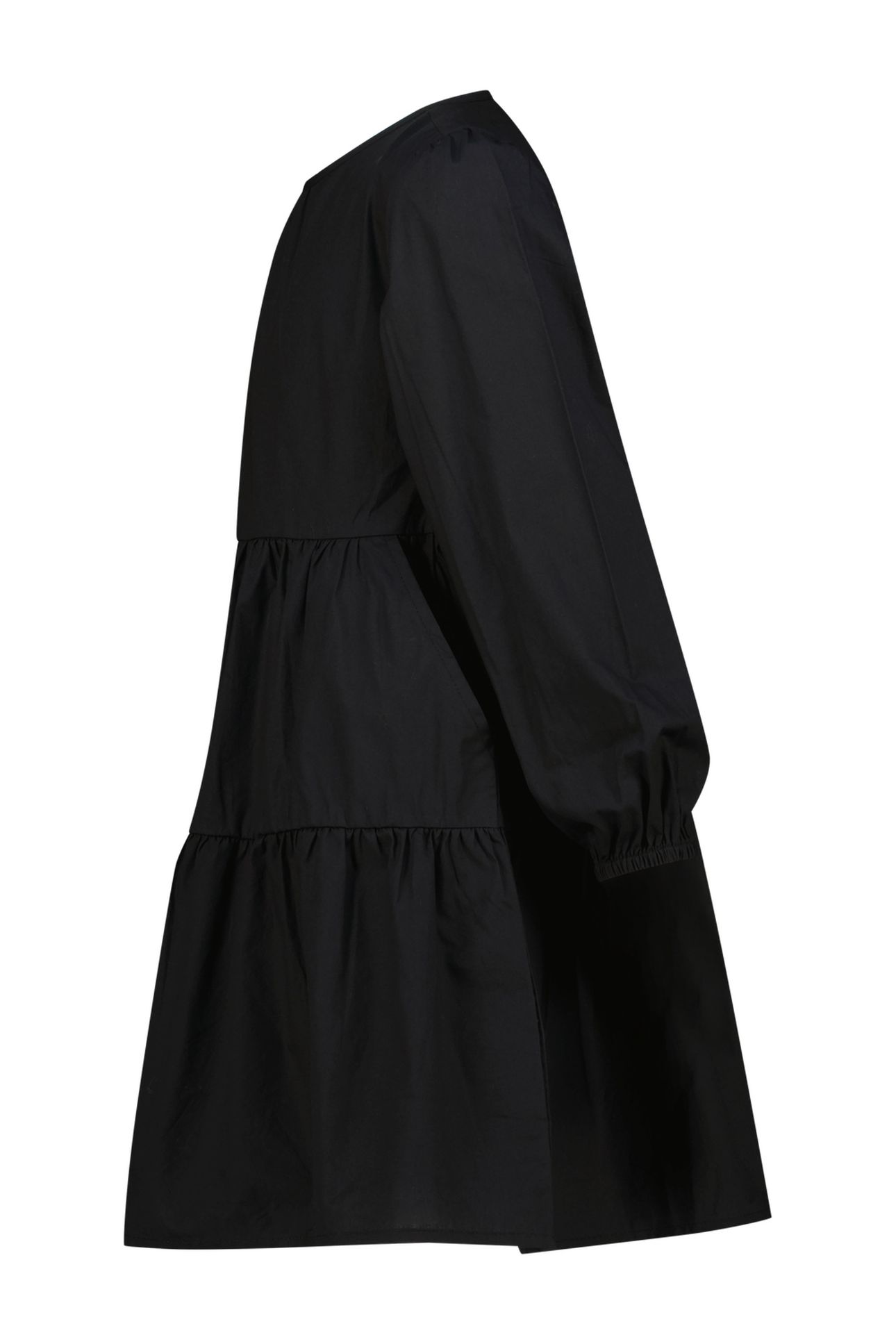 GIRLS PIPPA MIDI DRESS DEEP BLACK 2