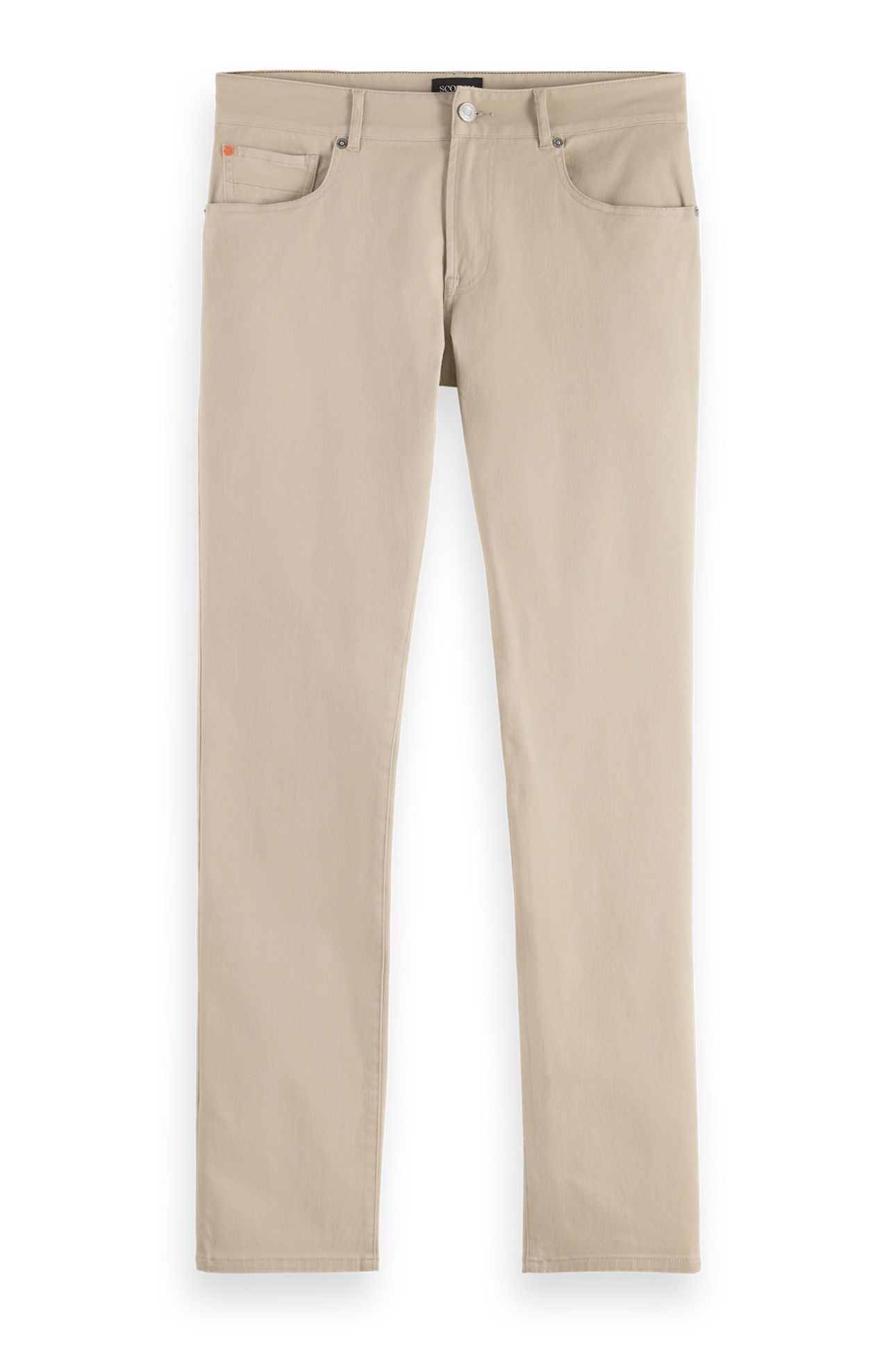 RALSTON- COTTON-BLEND TWILL REGULAR SLIM FIT 5-POCKET PANT P 4