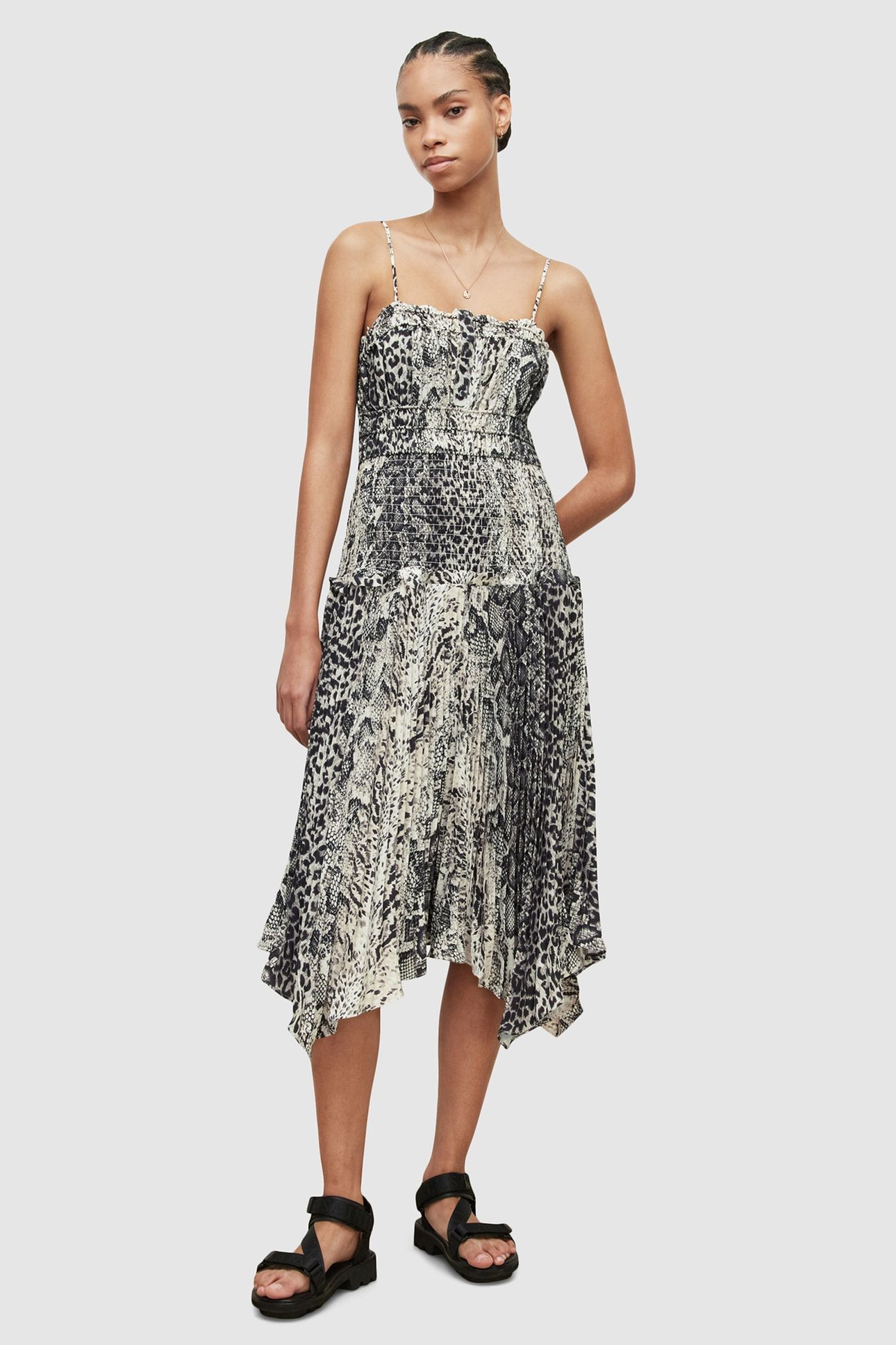 PHILLIPA NOCHE DRESS WHITE 1