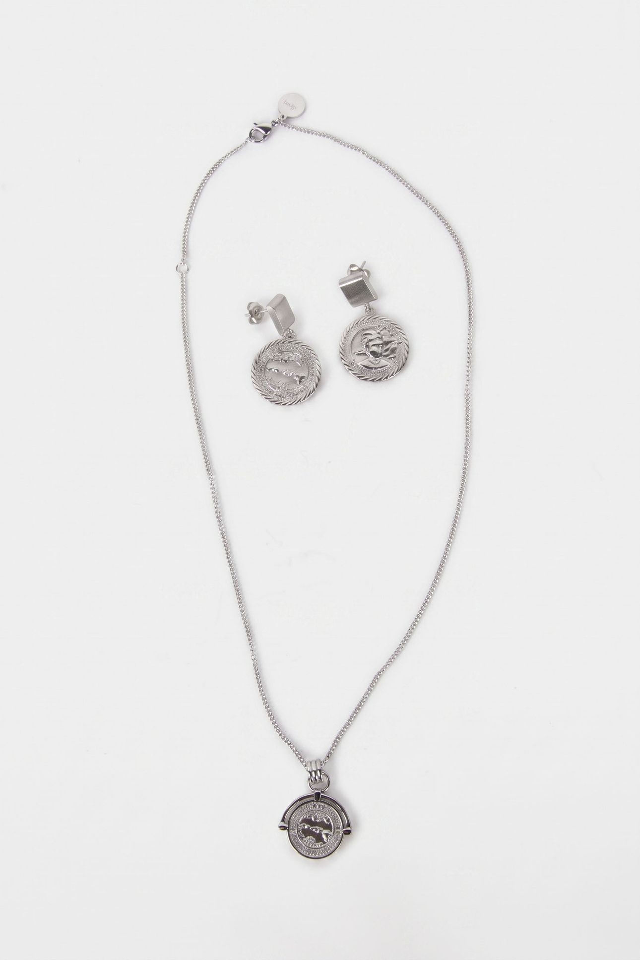 MAHINA CLUB LEI SET SILVER 3