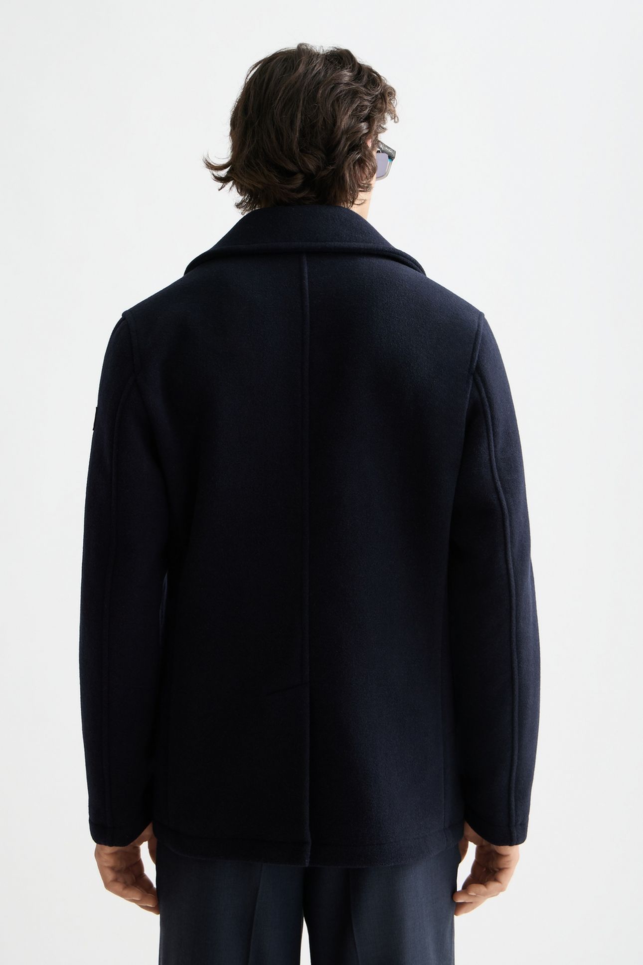 WOOL BLEND PEACOAT PEACOAT 3