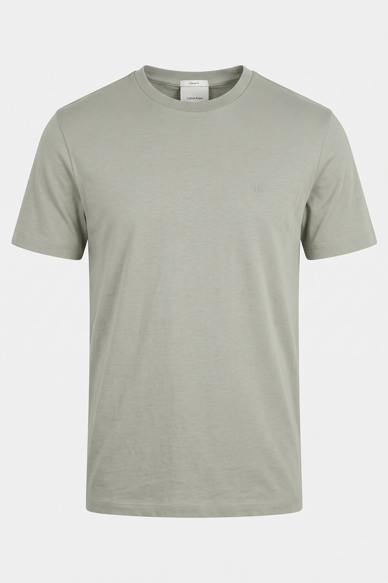 SS SUPIMA CHEST EMBROIDERY TEE SHADOW 3