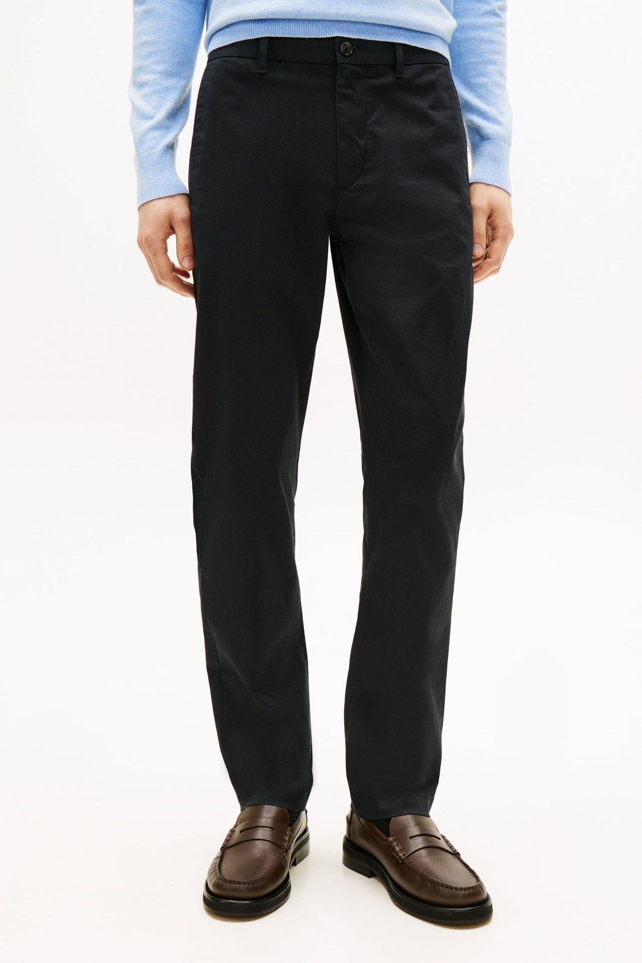 DENTON PRINTED STRAIGHT CHINO DESERT SKY 1