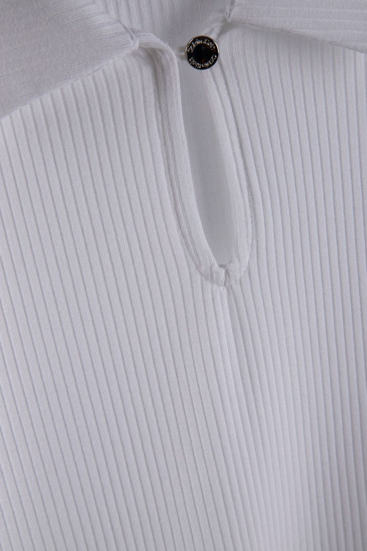 SS MODAL RIB POLO BRIGHT WHITE 4
