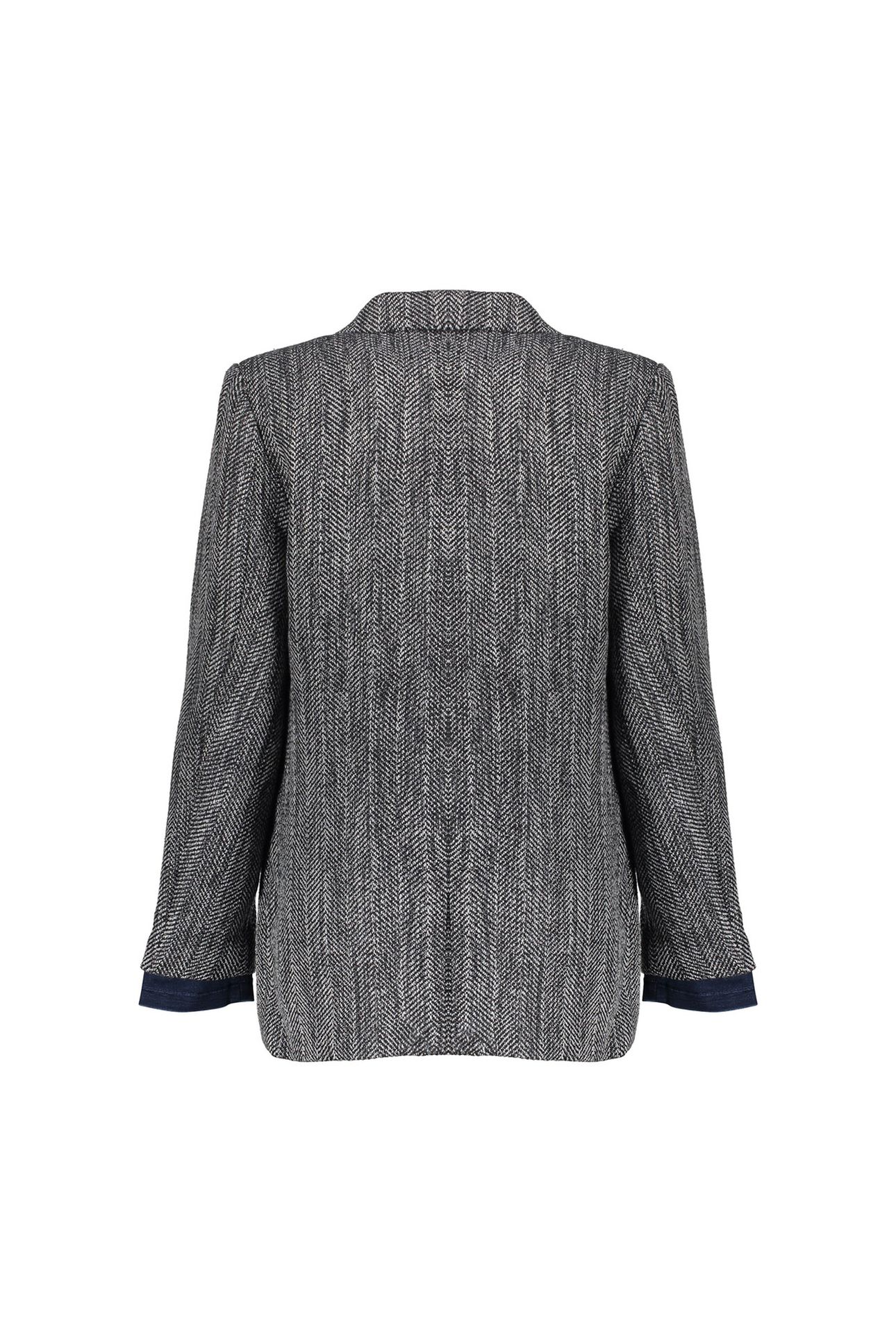 BLAZER TWEED + DENIMPOCKET ANTHRACITE + DENIMPOCKET 2