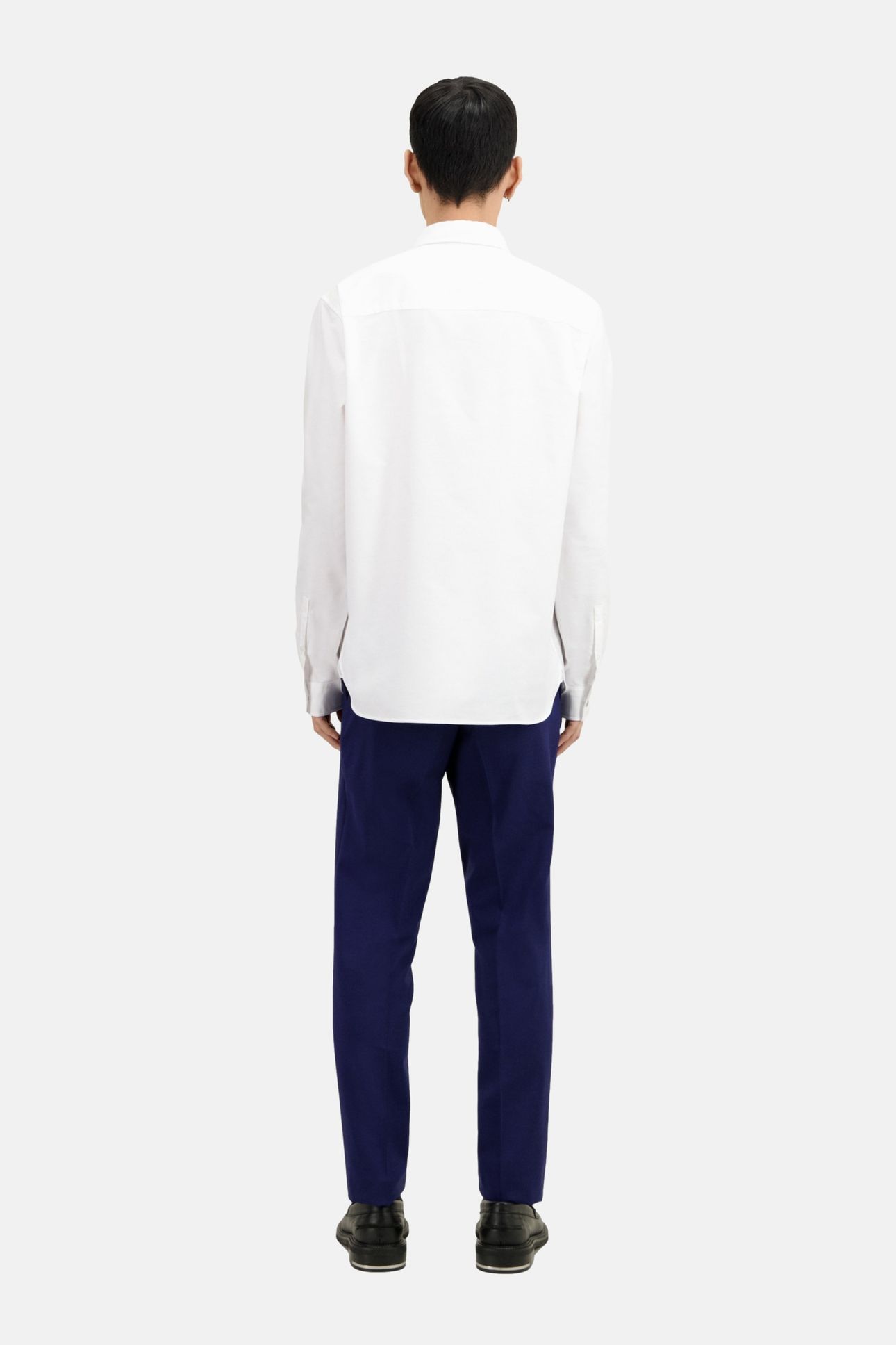 LONG-SLEEVED SHIRT WITH EMBROIDERY WHITE 3