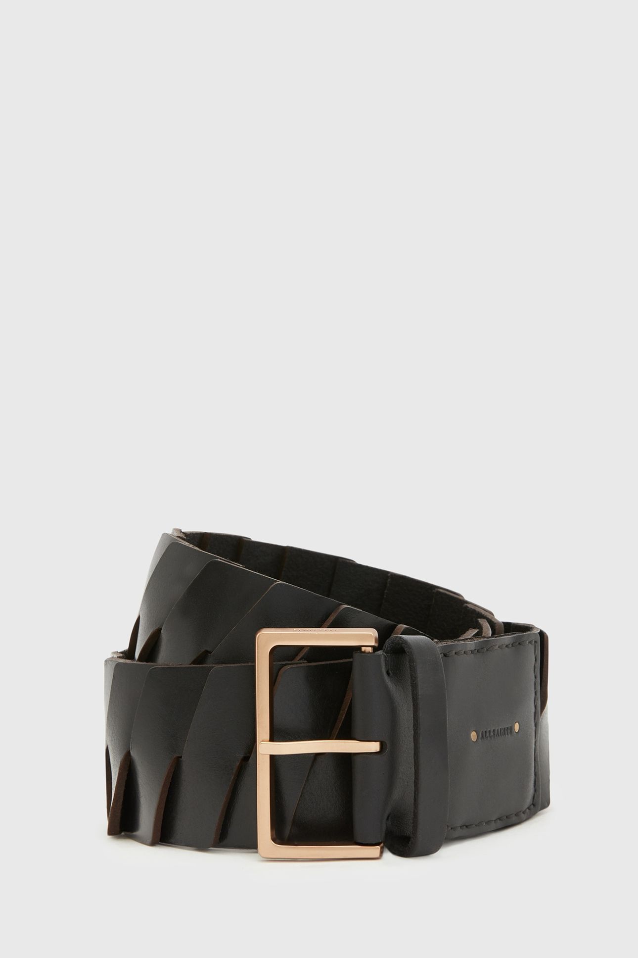 WESLIE WIDE BELT BLACK 1