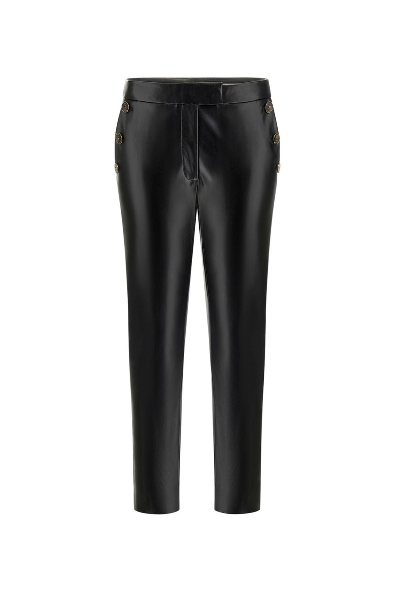 FERGIE SKINNY PANTS JET BLACK A996 4
