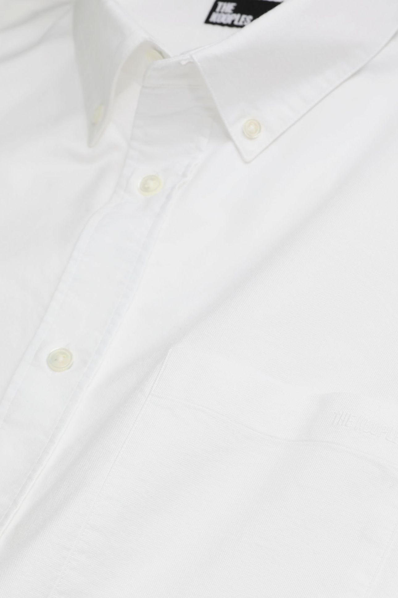 LONG-SLEEVED SHIRT WITH CLASSIC COLLAR WHITE 7