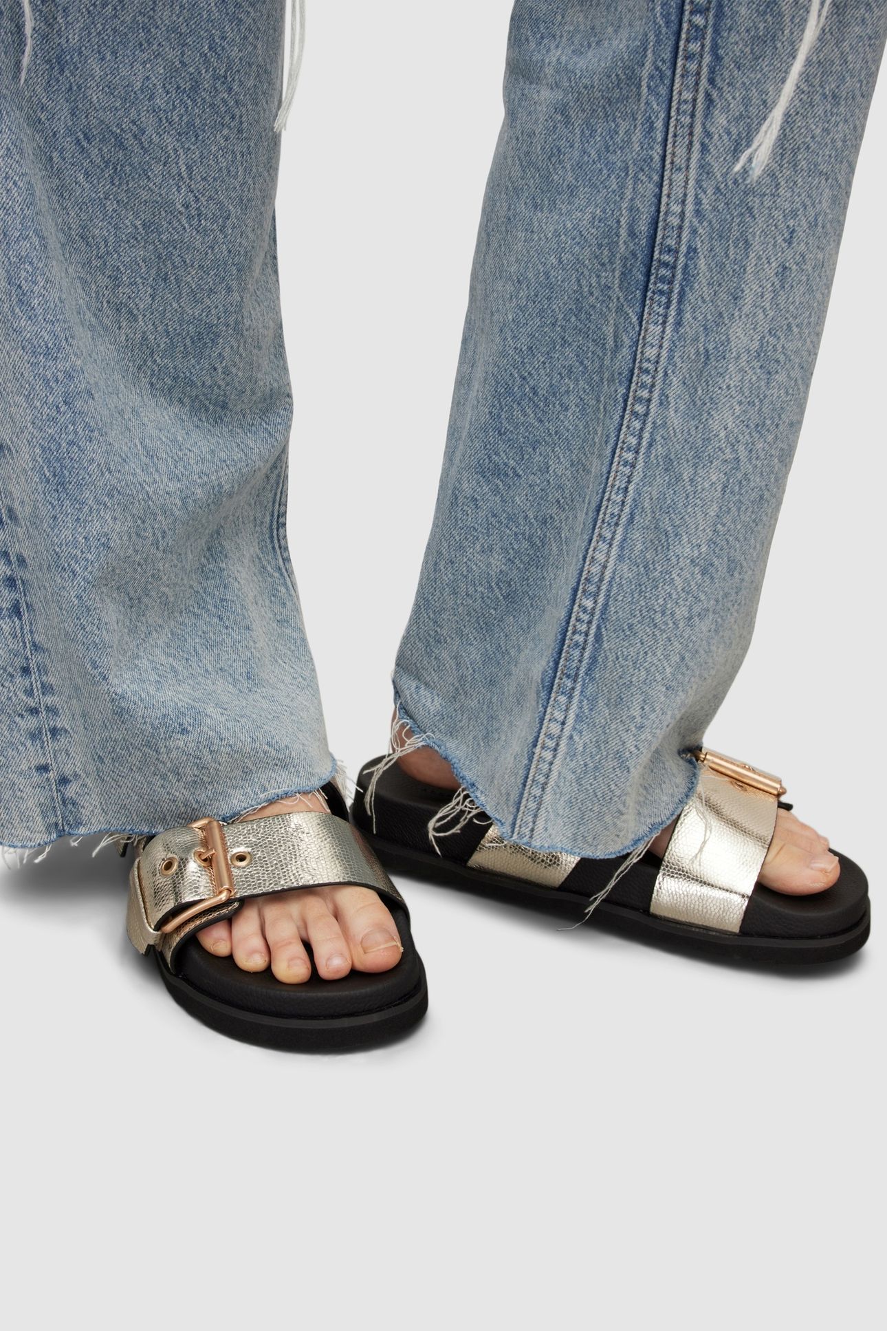 SIAN SANDAL METALLIC GOLD 7