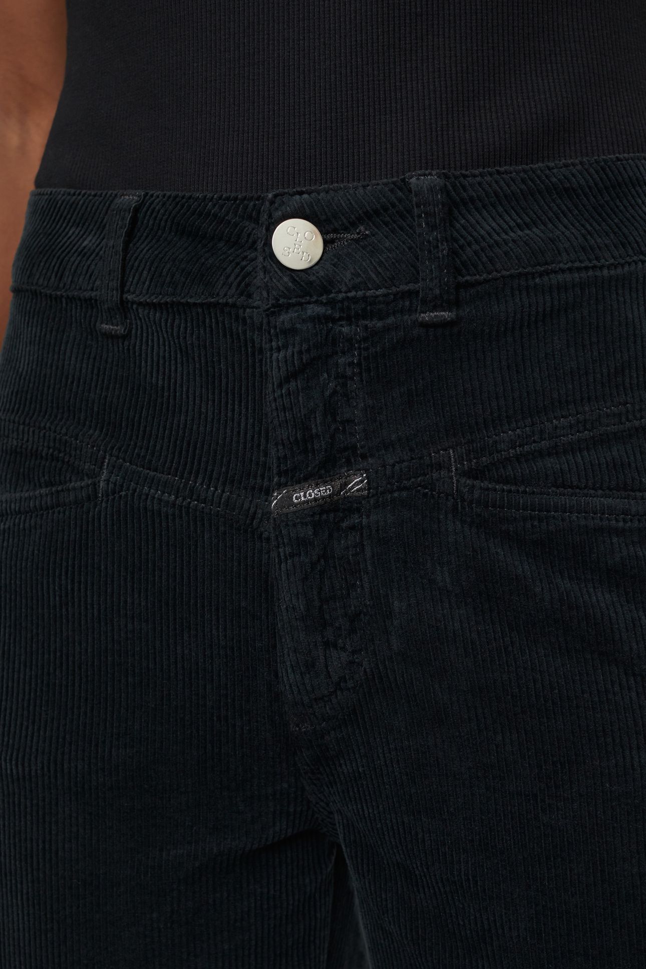 PEDAL PUSHER PANTS BLACK 7