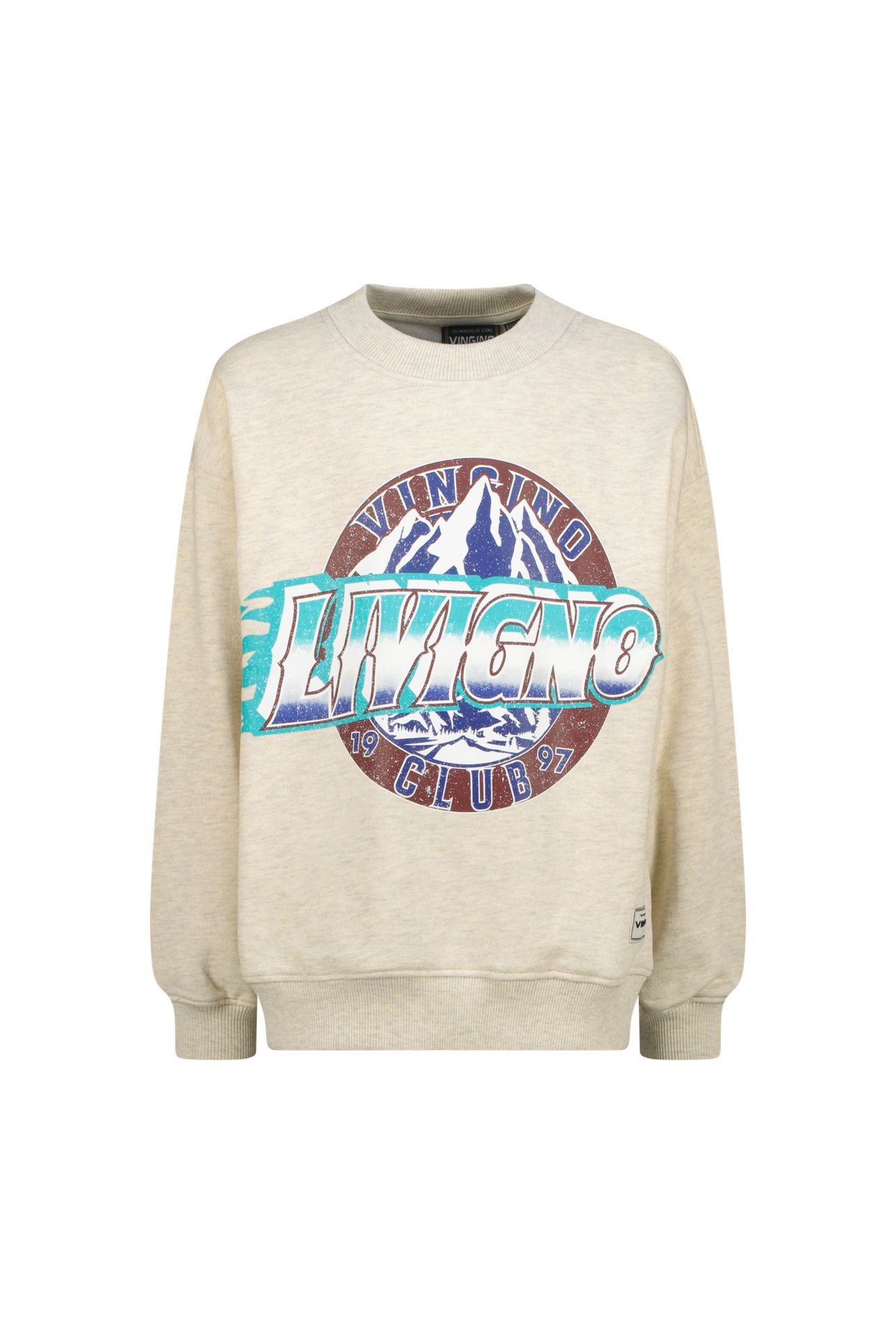 BOYS NASHI SWEATER SOFT VANILLA MELEE 1