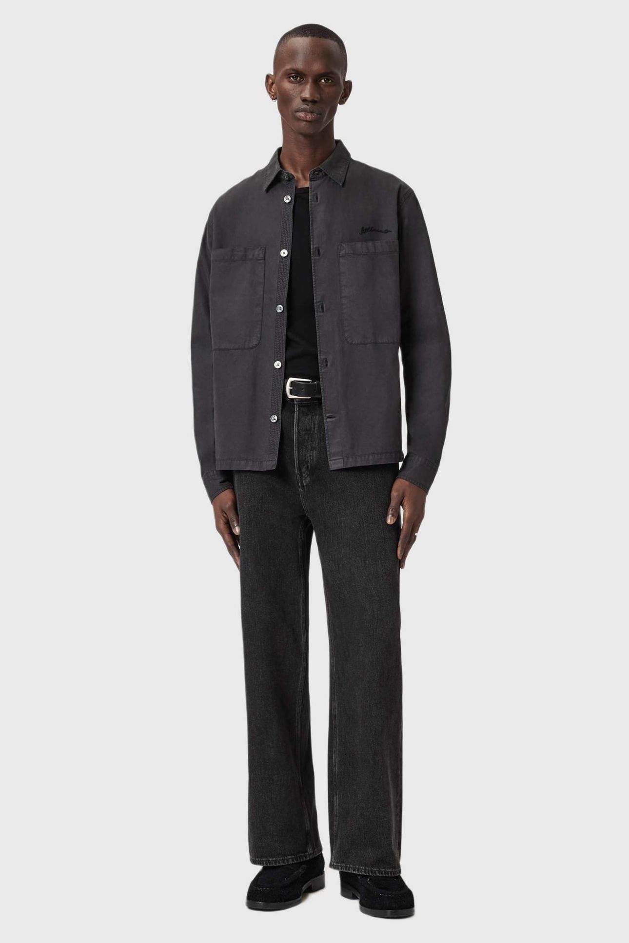 ROHDI LS OVERSHIRT PARMA BLUE 1