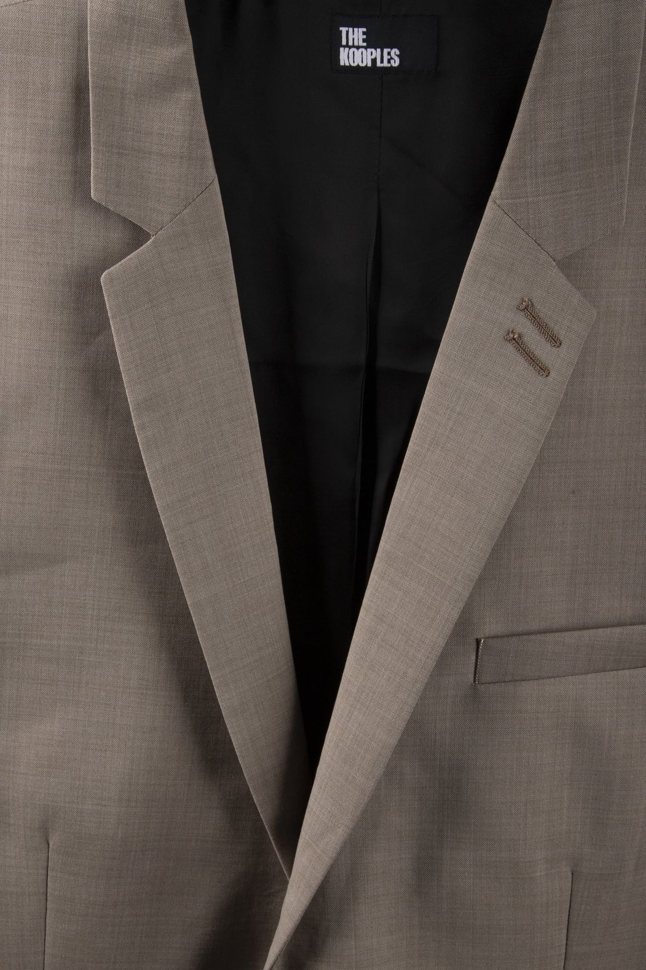 2-BUTTON SUIT JACKET BEIGE MELANGE 4