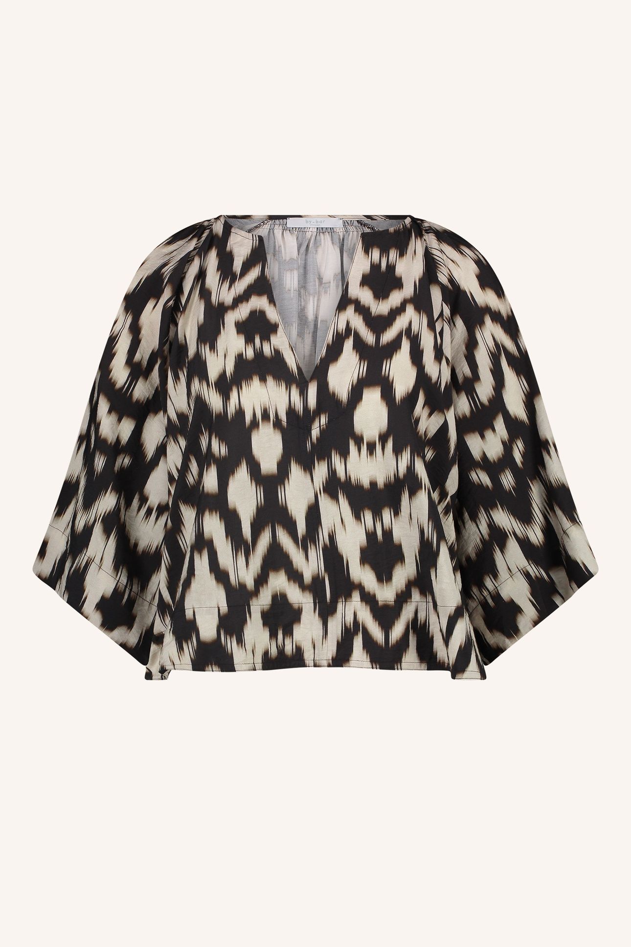 TODD BROWN BATIK BLOUSE BROWN BATIK 7