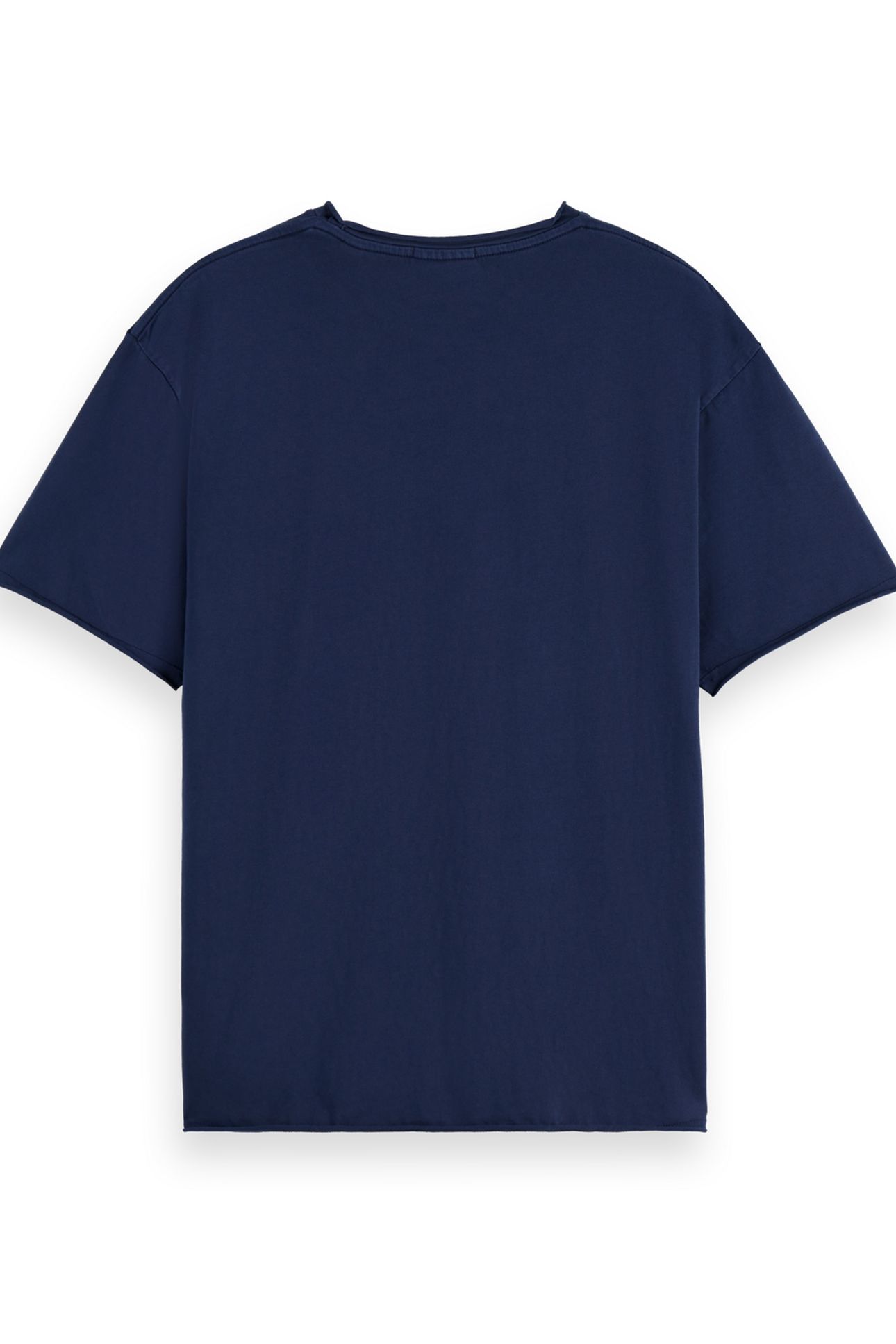 RAW EDGE T-SHIRT PEACOAT 3