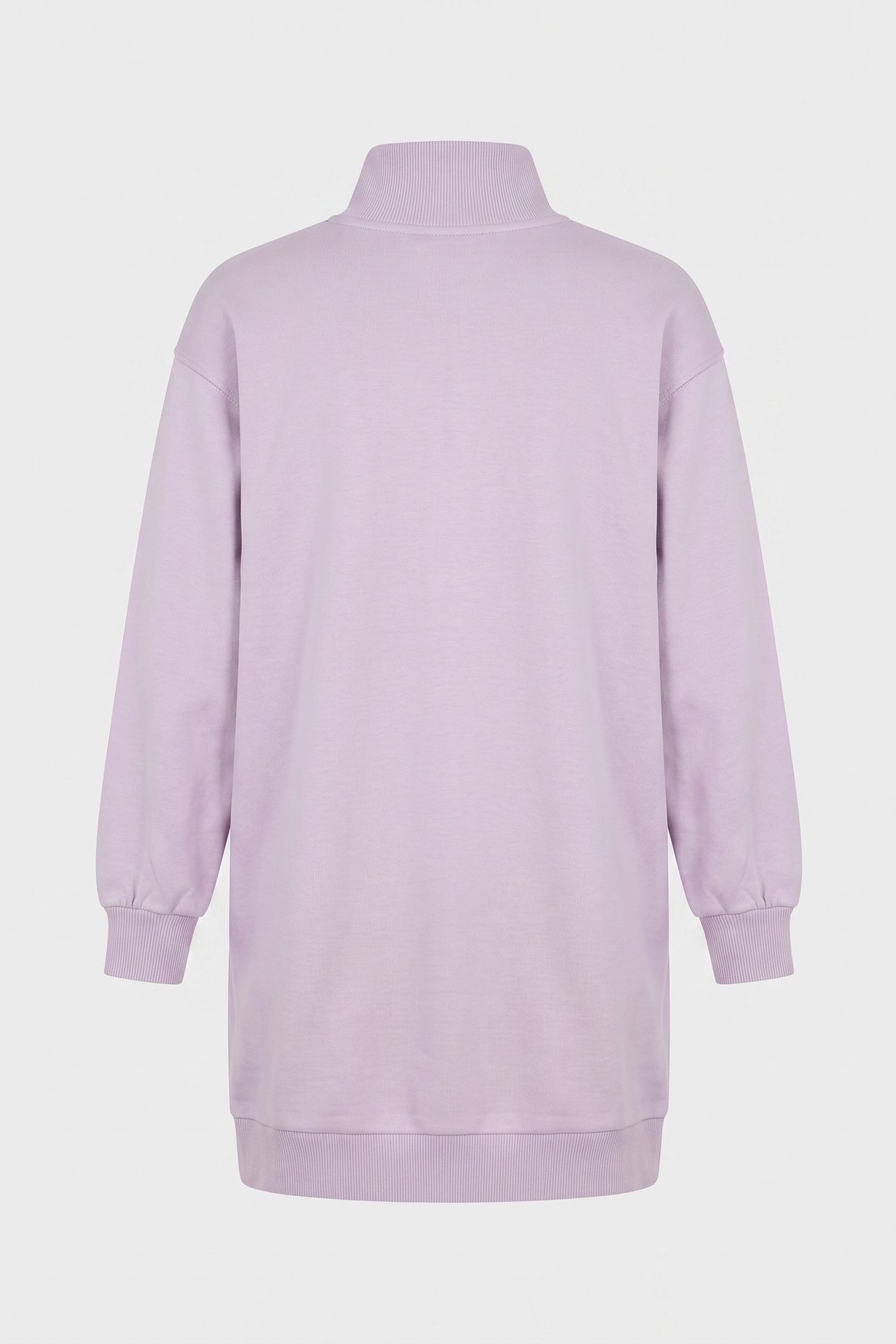GIRLS QUARTER-ZIP SWEATSHIRT ORCHID PETAL 3