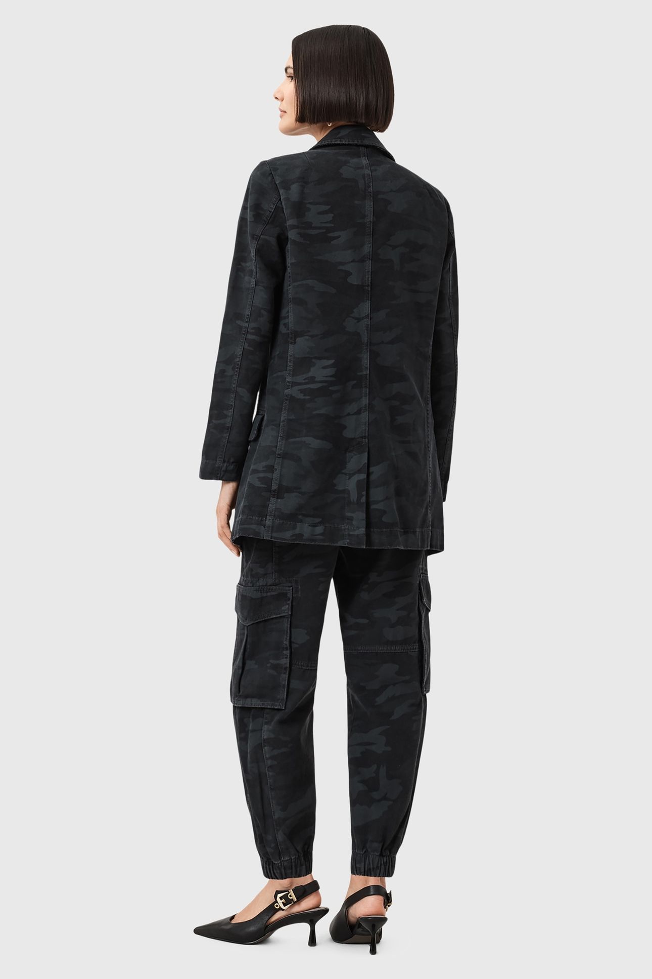 FREDA DENIM TROUSER CAMO INK BLUE 3