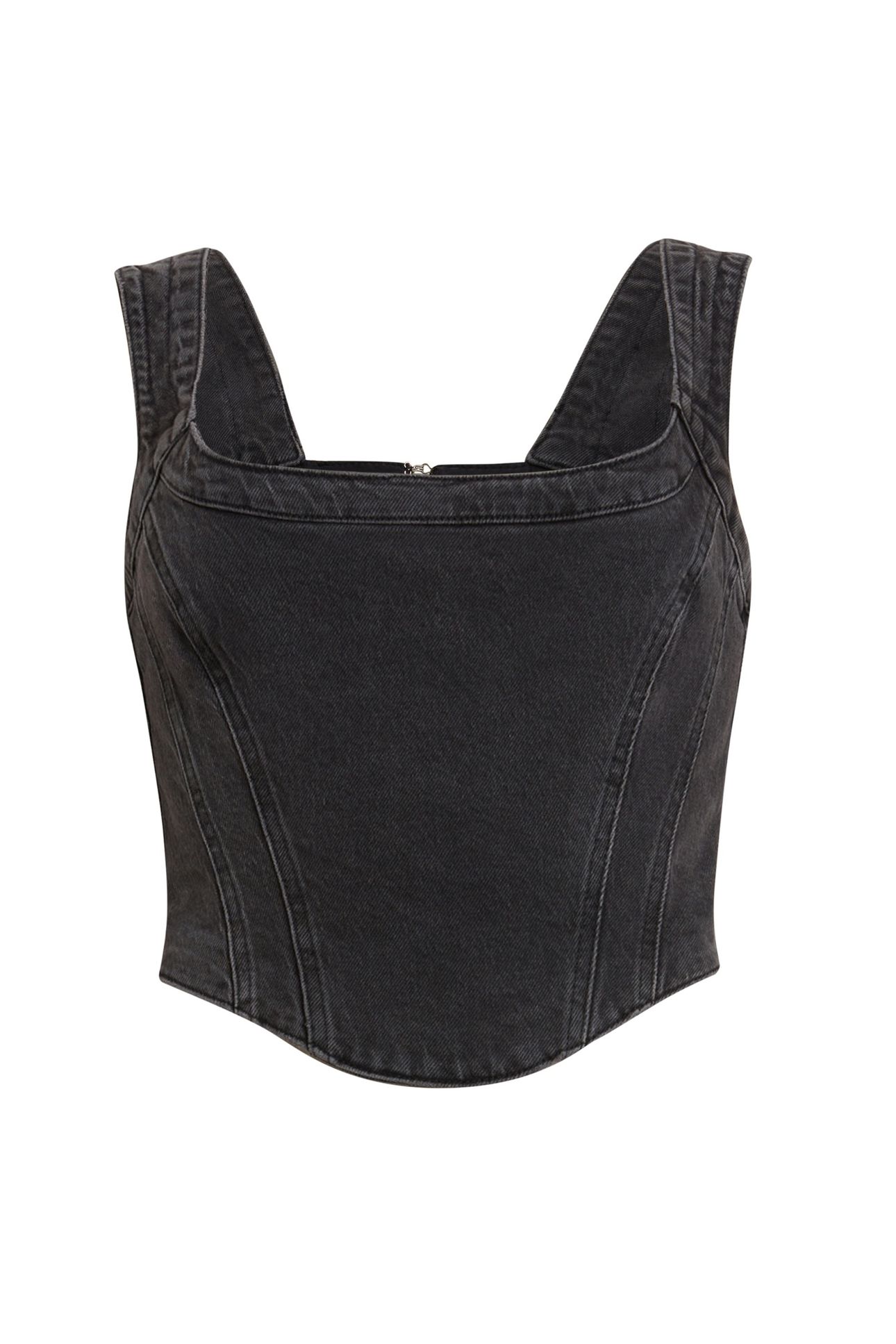 CHARLI CORSET WASHED BLACK 6