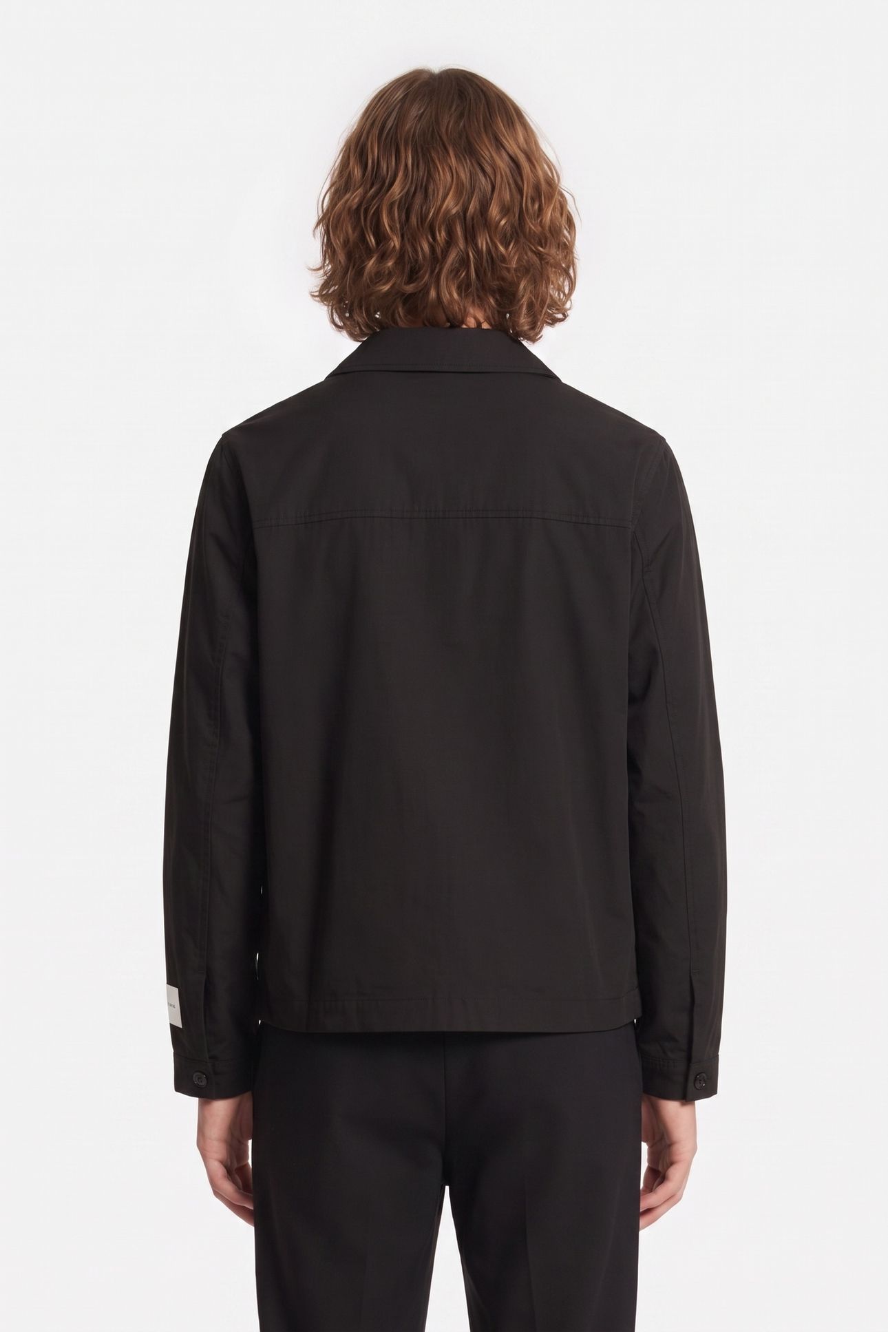 LS LYOCELL SHIRT JACKET BLACK 2