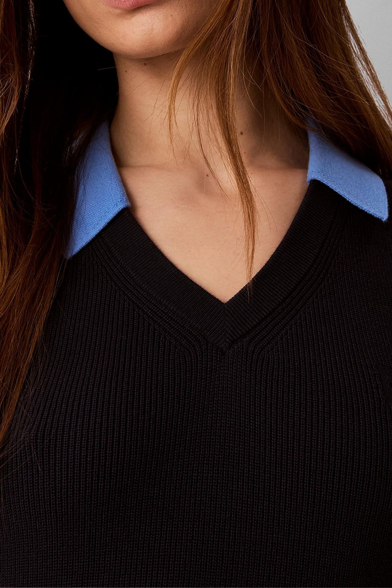 WOVEN LABEL POLO DRESS DARK SAPPHIRE 4