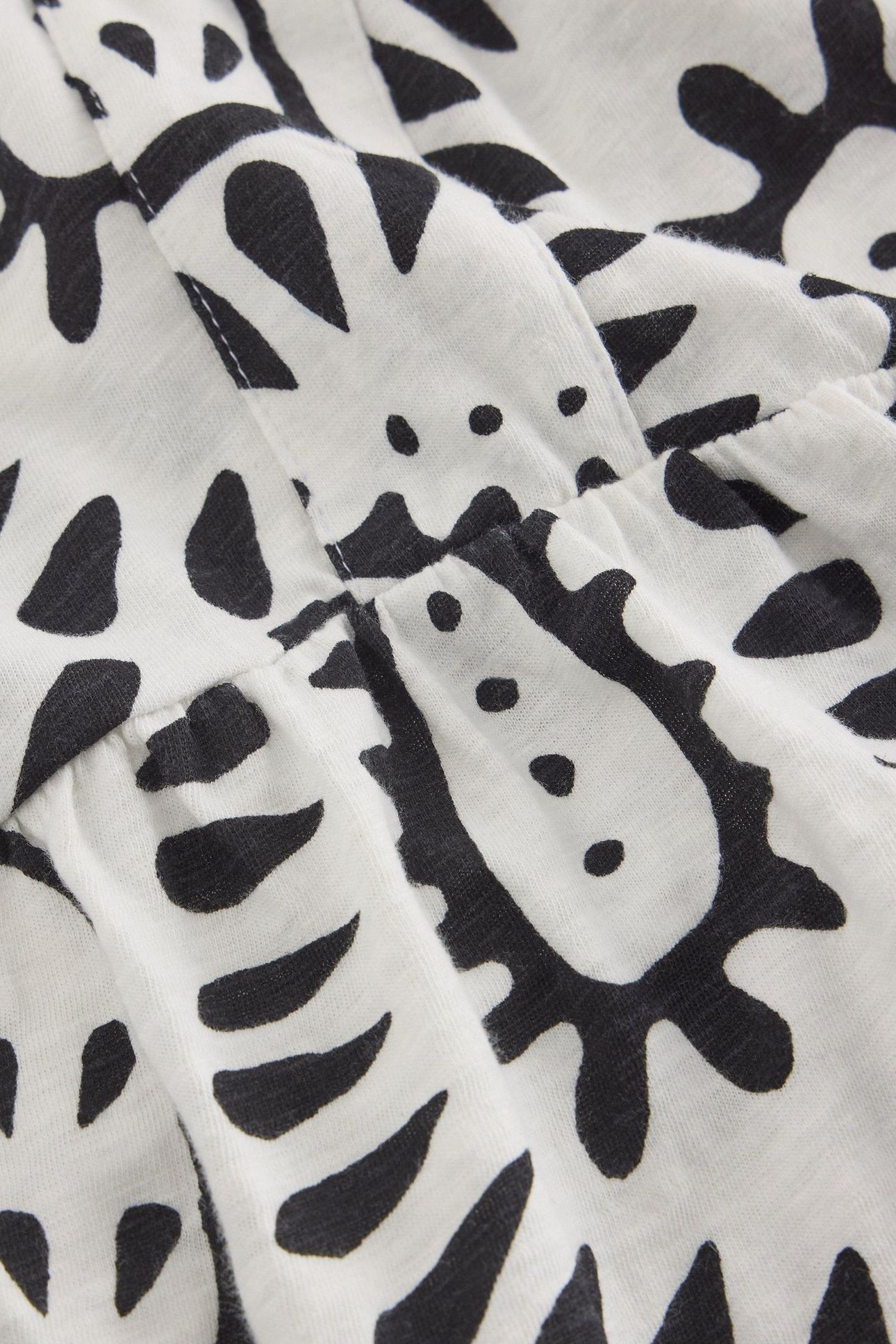 MACIE SLEEVELESS TUNIC IVORY PRINT 6