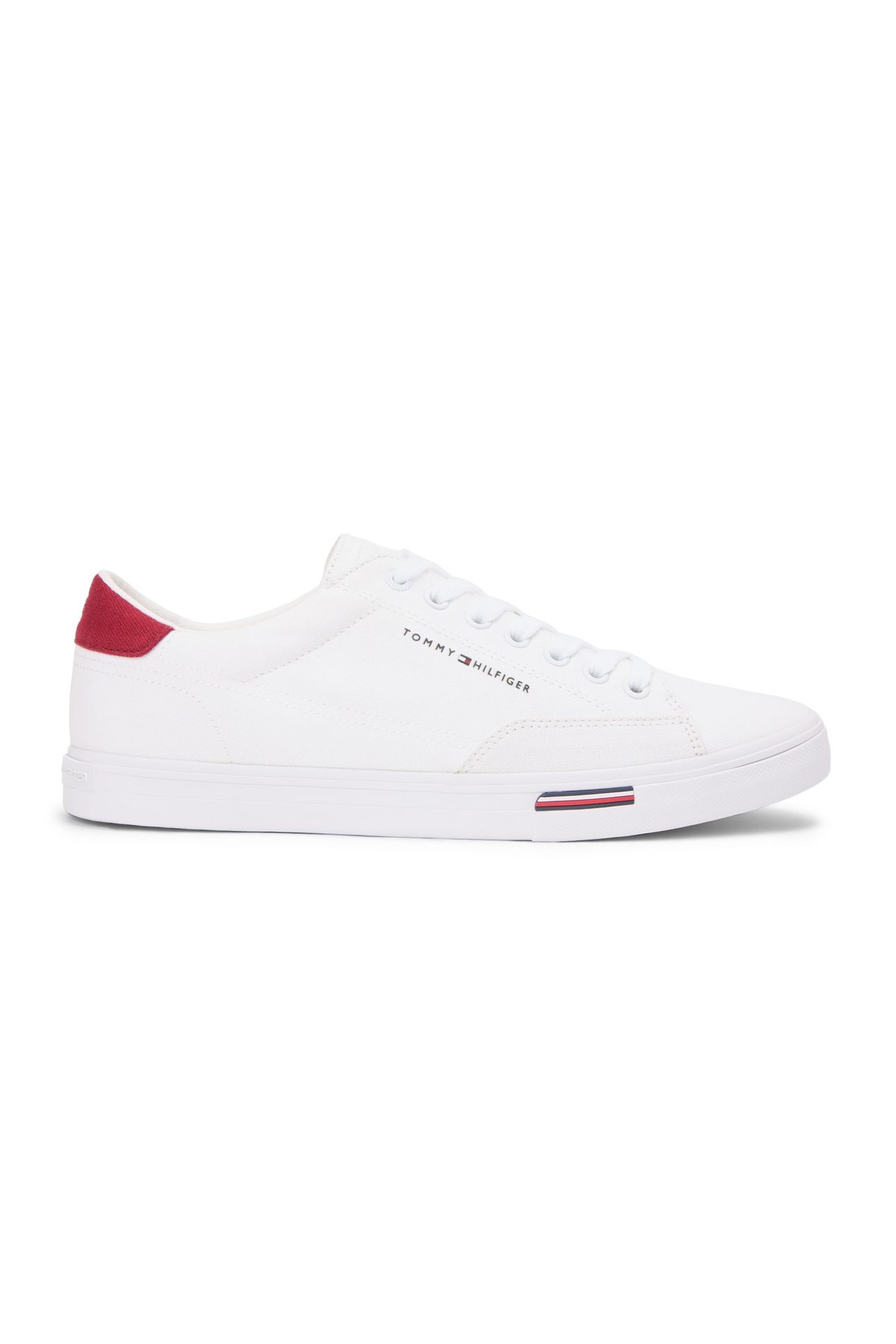 CANVAS SIGNATURE MIDSOLE TRAINERS WHITE 1