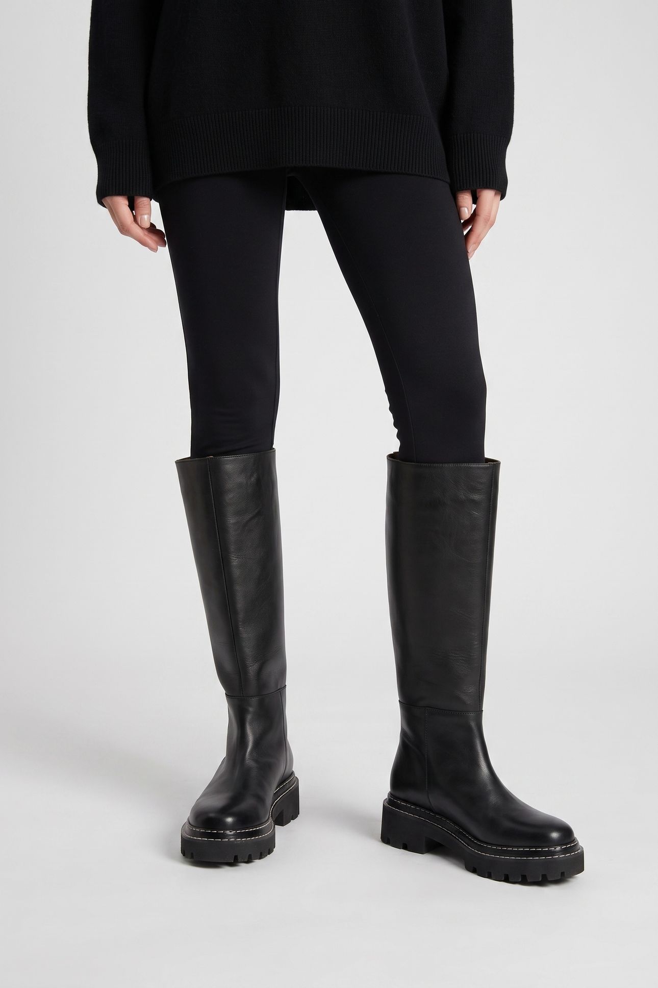 JULIA TREAD SOLE BLACK 3