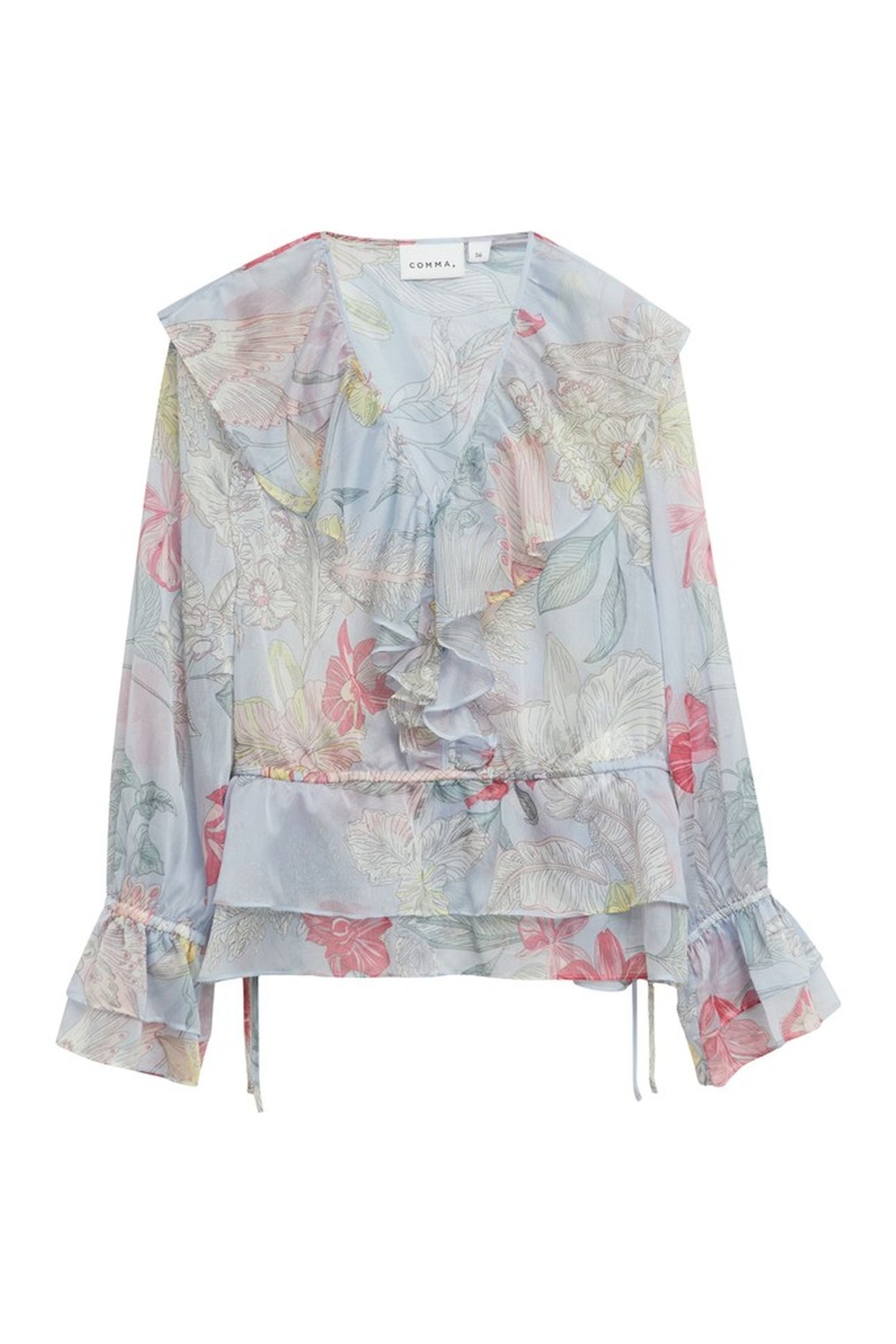 COMMA BLOUSES BLUE 4