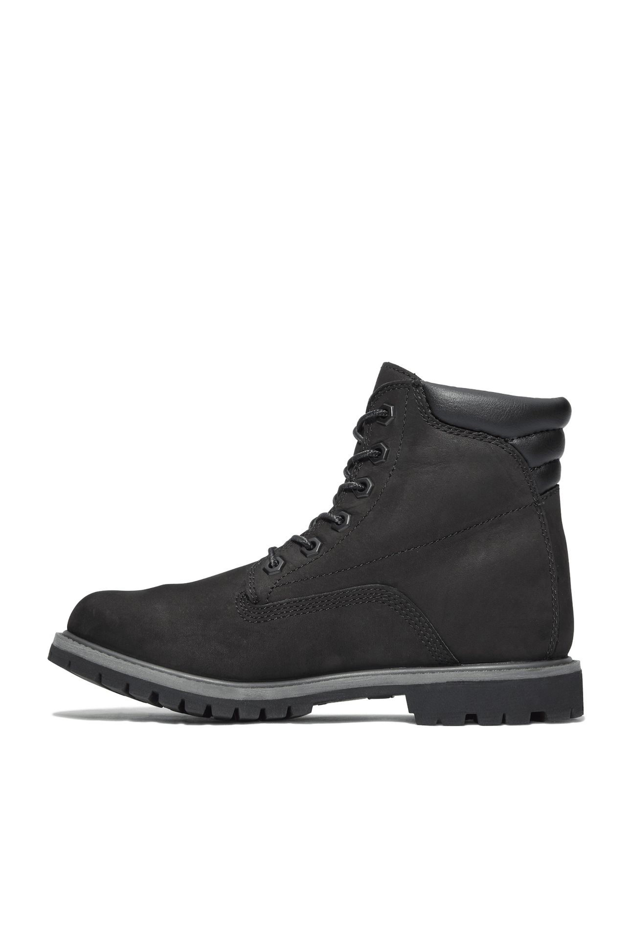 WATERVILLE 6 INCH LACE UP WATERPROOF BOOT BLACK 3