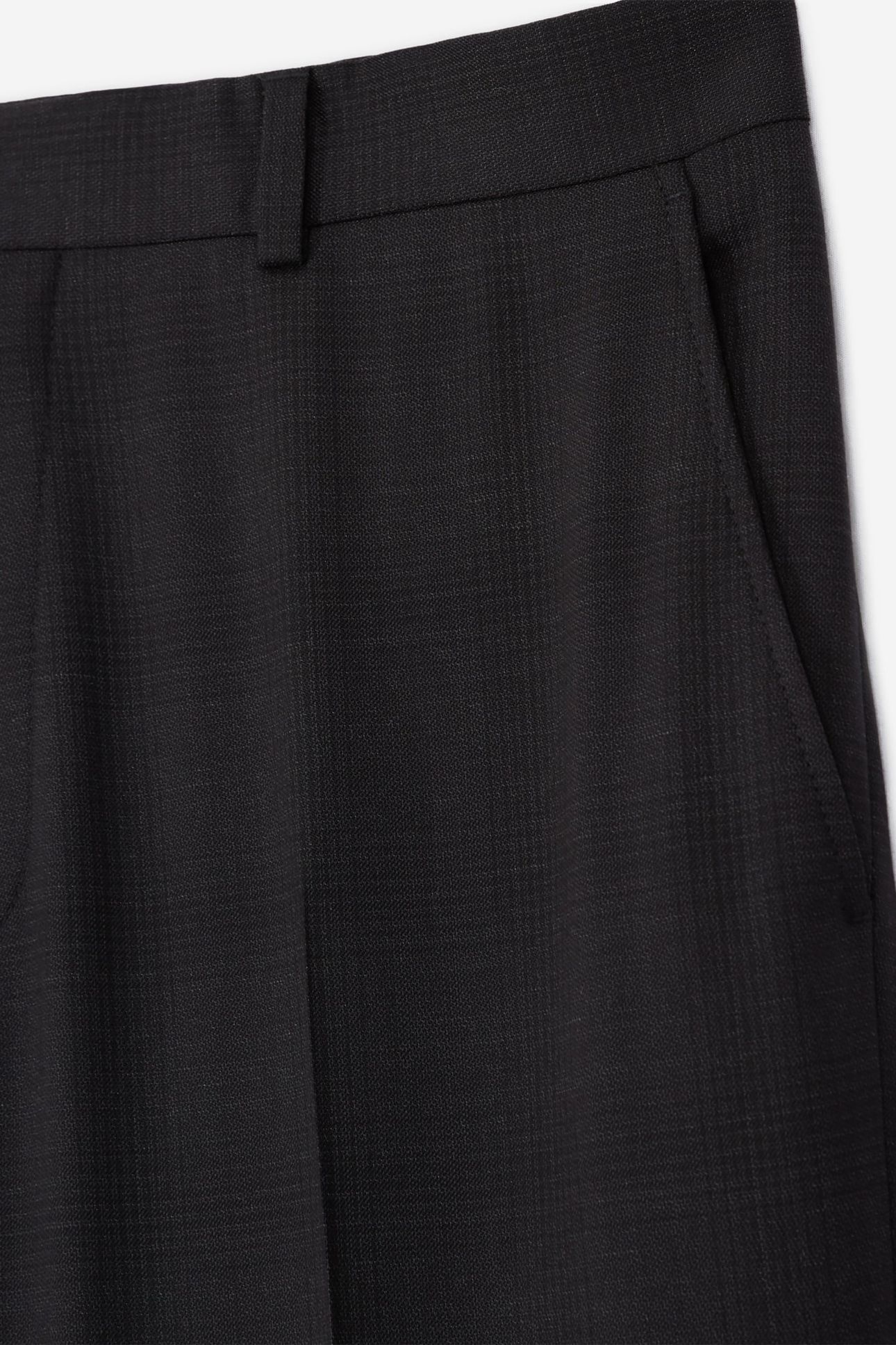 PANTALON COSTUME FIT BLACK 5