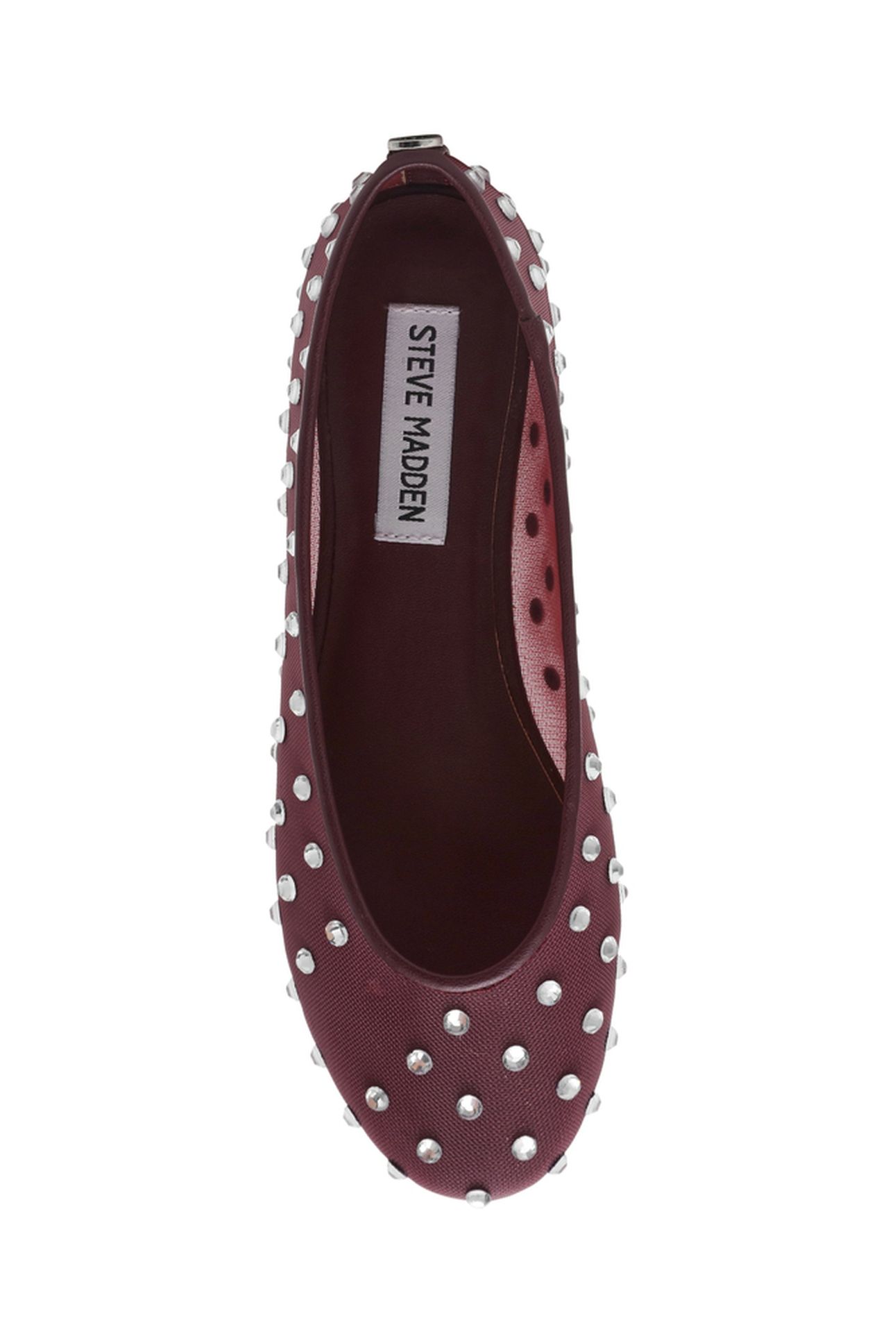 VIV FLAT SHOES DARK CHERRY LACQ 6