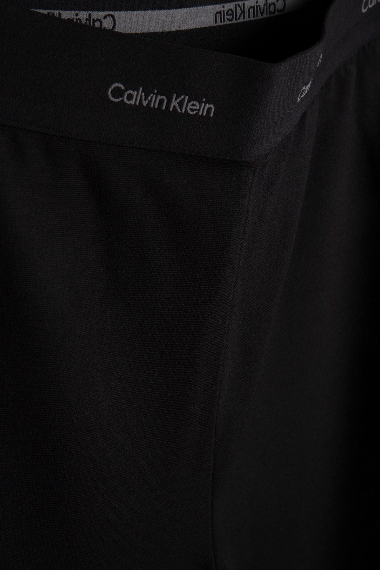 PONTE LOGO WAISTBAND TROUSER BLACK 4