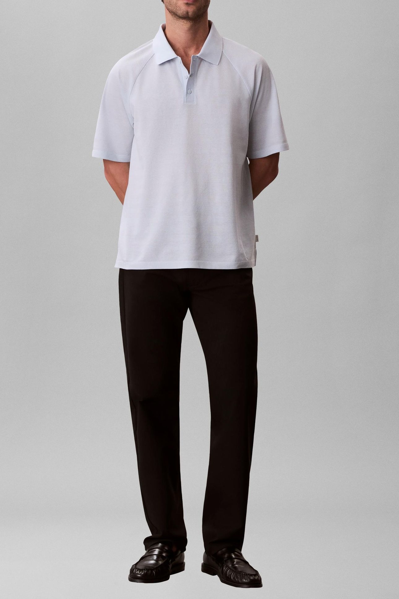 SS EASY BAR JACQUARD POLO PLEIN AIR 5