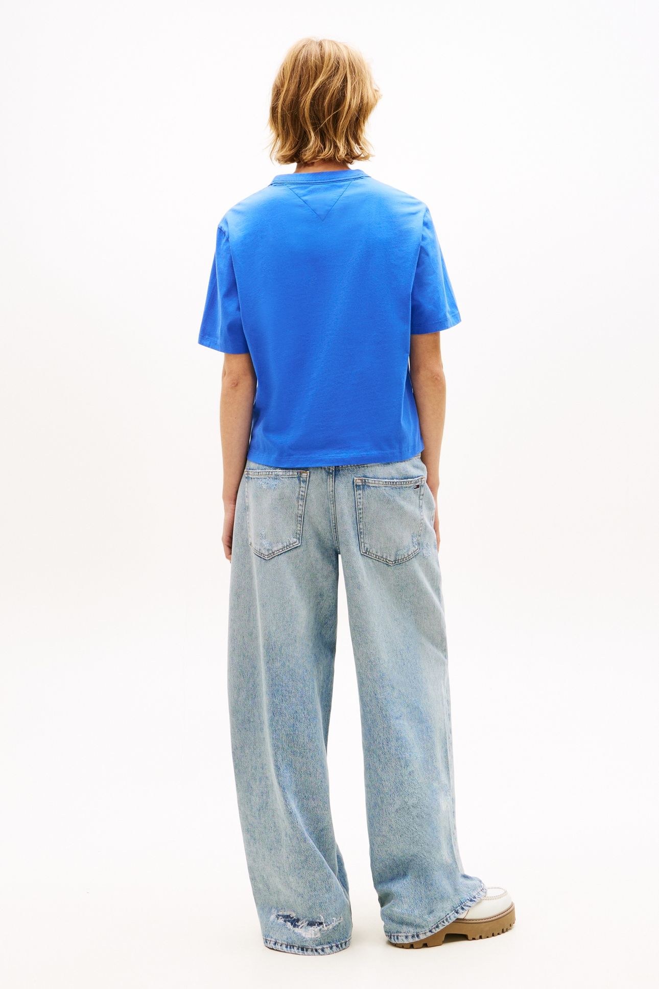 BOXY BADGE TEE EMPIRE BLUE 2