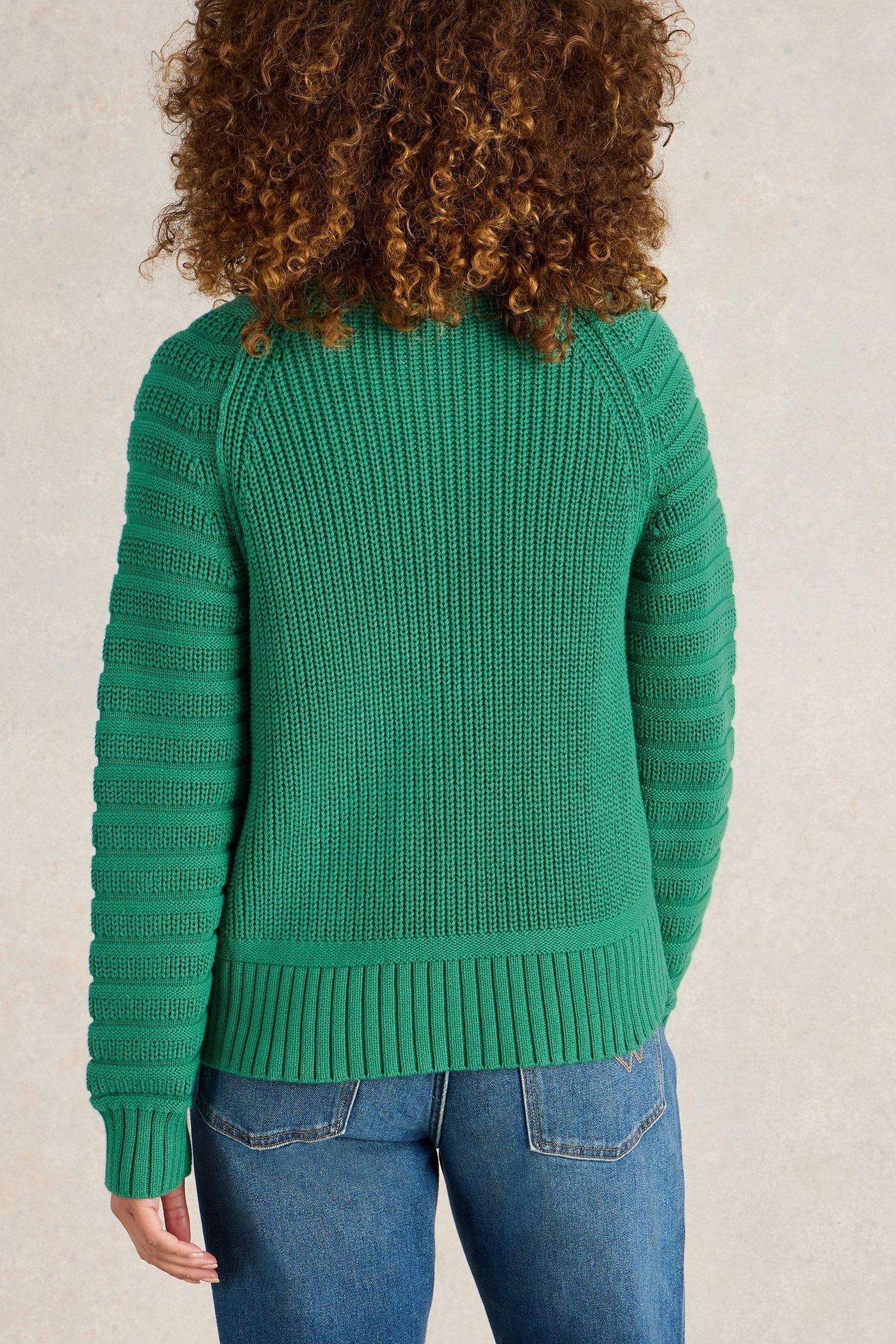 CINDY COTTON CARDI BRIGHT GREEN 4