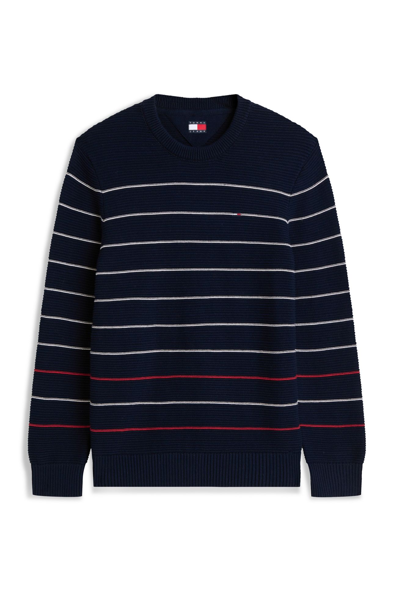 SLIM STRIPE SWEATER DARK NIGHT NAVY STRIPE 4