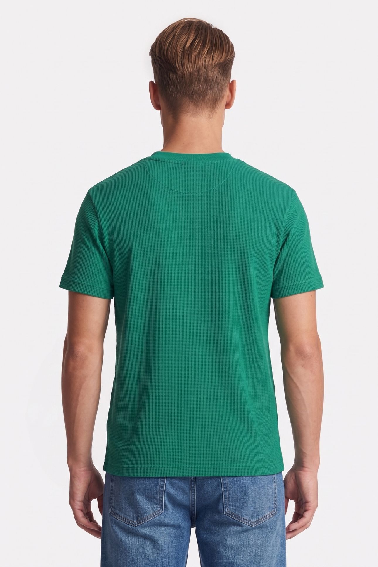 SS WAFFLE BADGE CREW NECK TEE ENCHANTED FOREST 2
