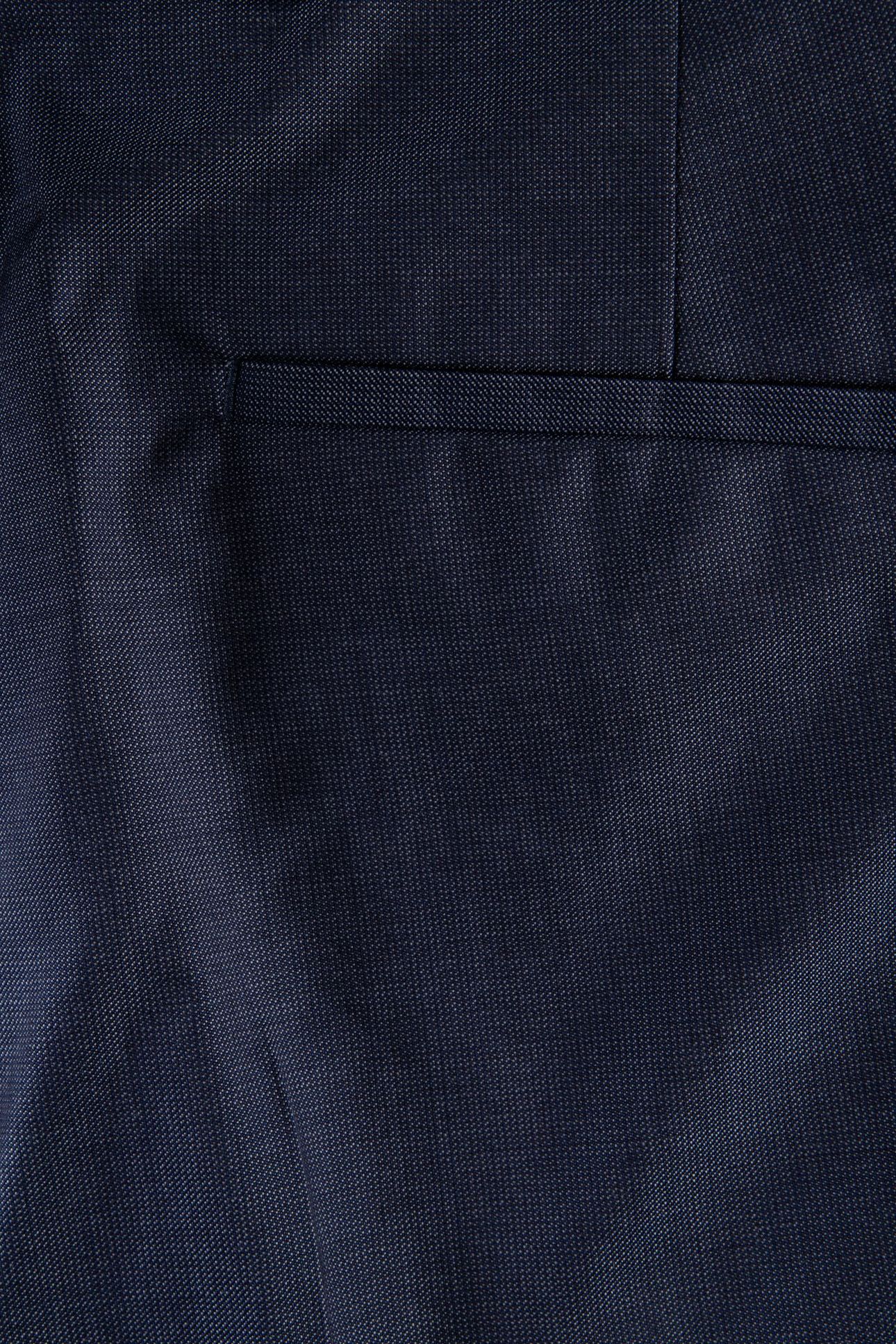 MICRO DOT SLIM TROUSERS DARK SLATE BLUE 4