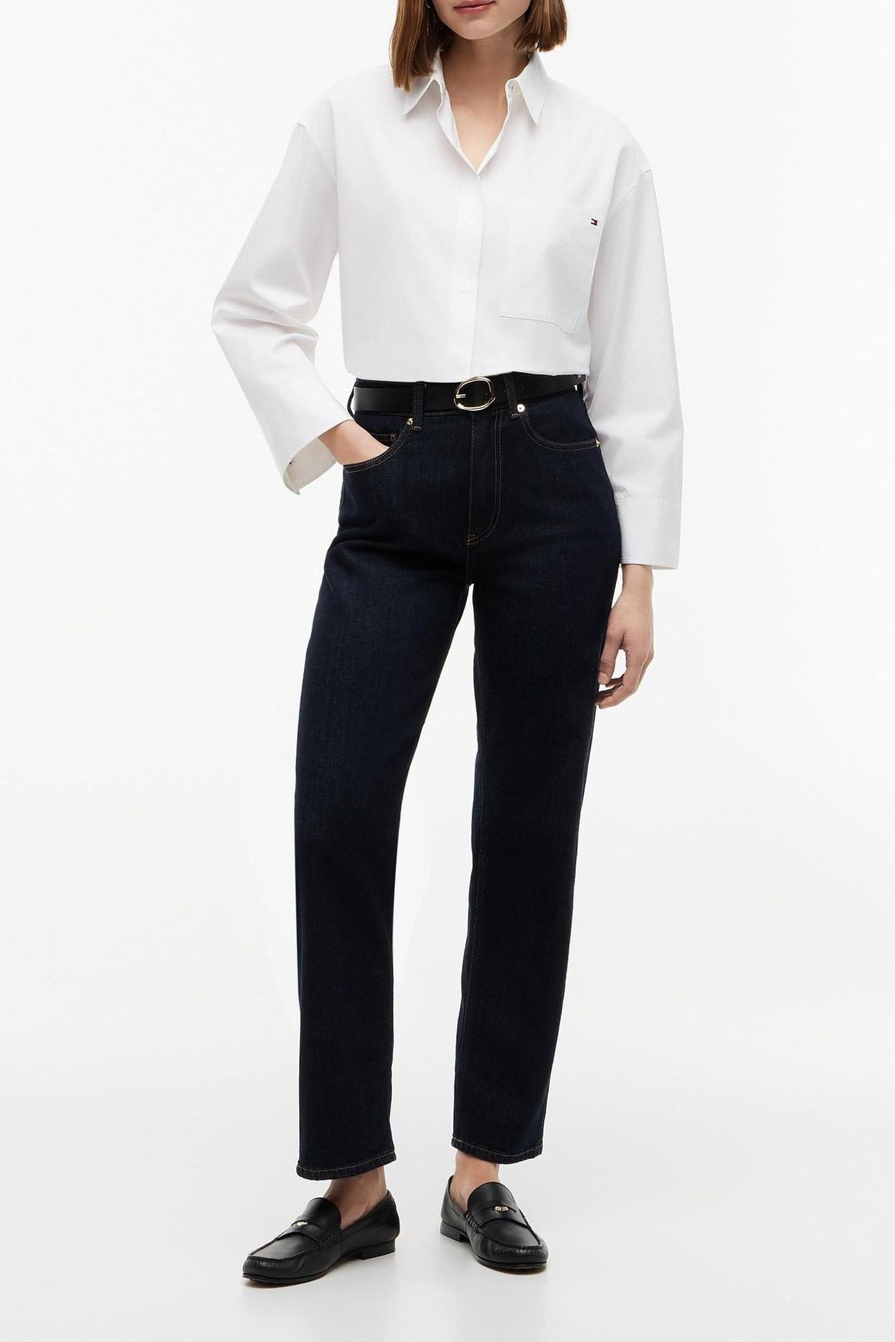 MODERN REGULAR POPLIN LS TH OPTIC WHITE 3