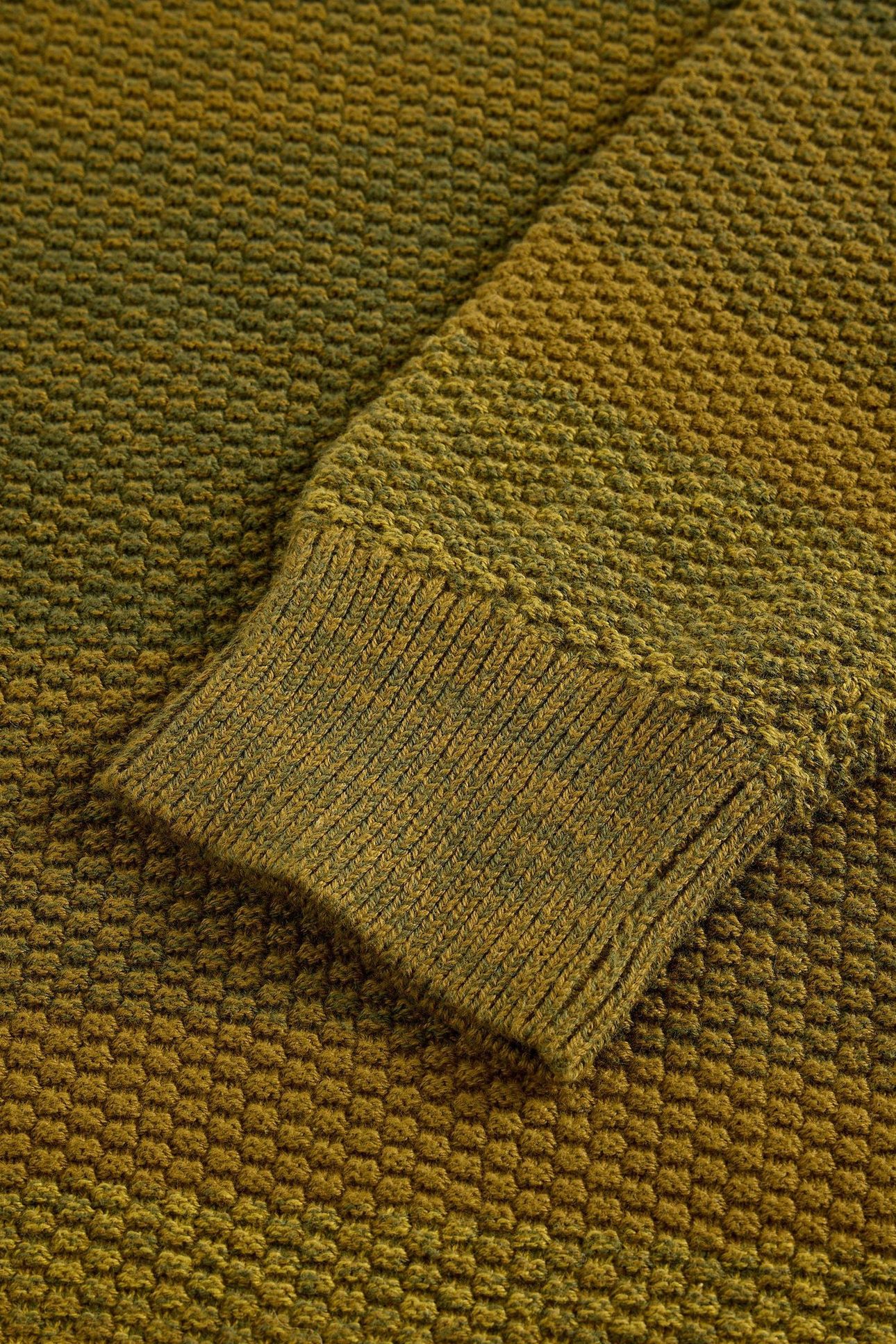 SPACE DYE CREW GREEN MULTI 3