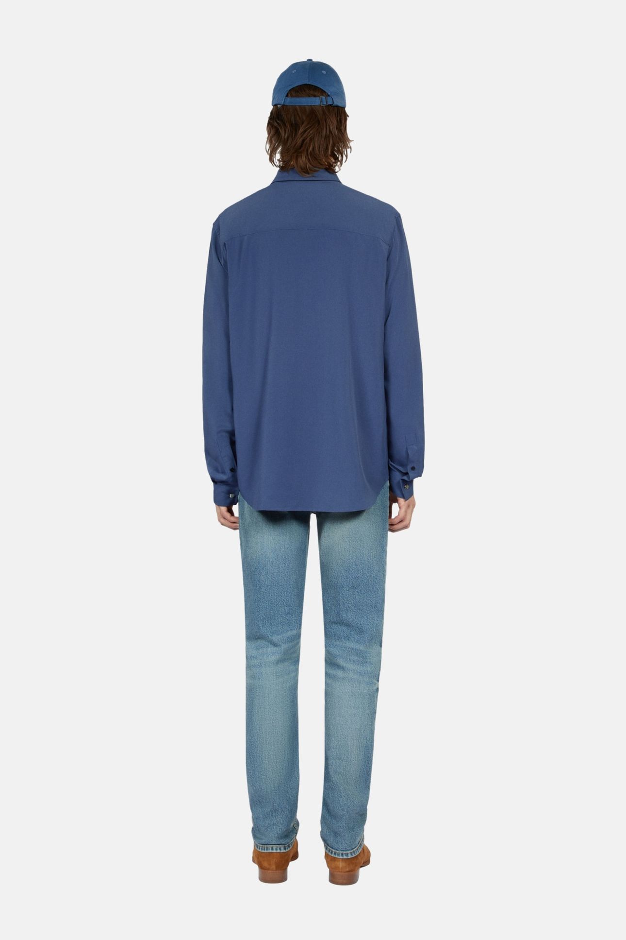 LONG-SLEEVED SHIRT MIDDLE NAVY 4