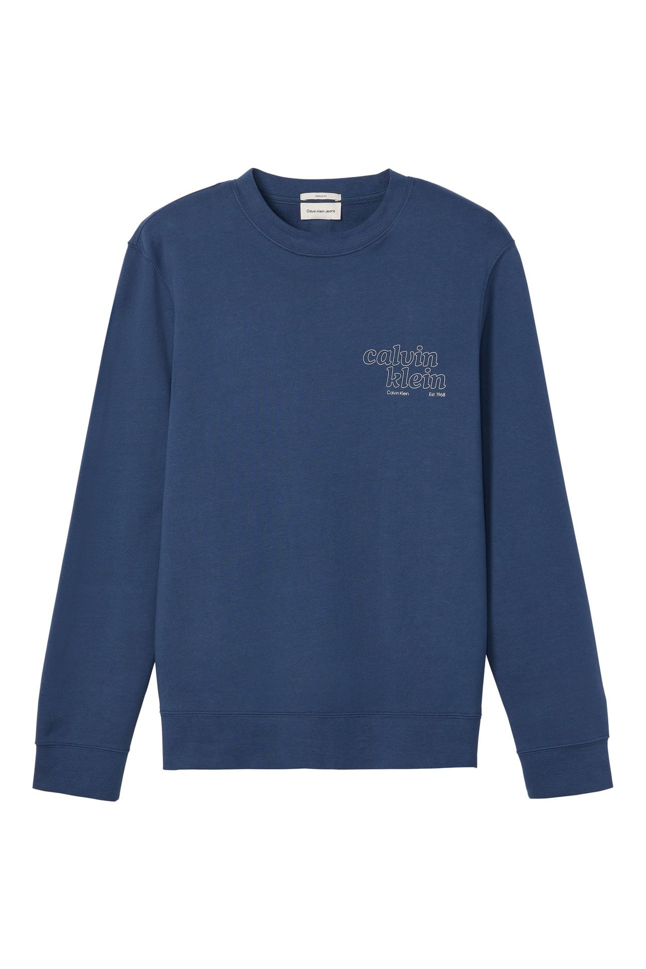 LONG SLEEVE CLASSIC 350GSM TERRY SEASONAL DARK DENIM 3