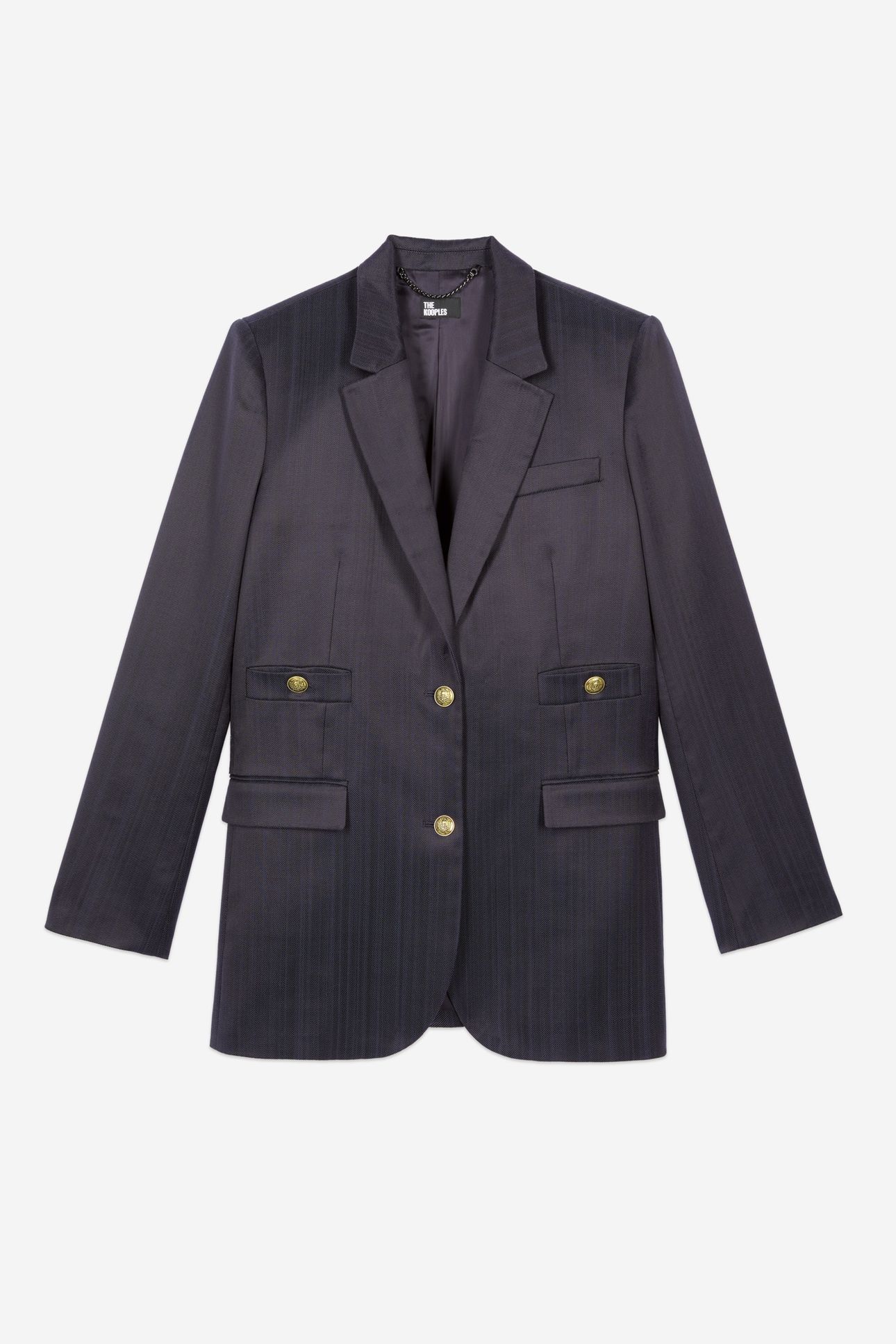OVERSIZED 4-POCKET SUIT JACKET NAVY 6